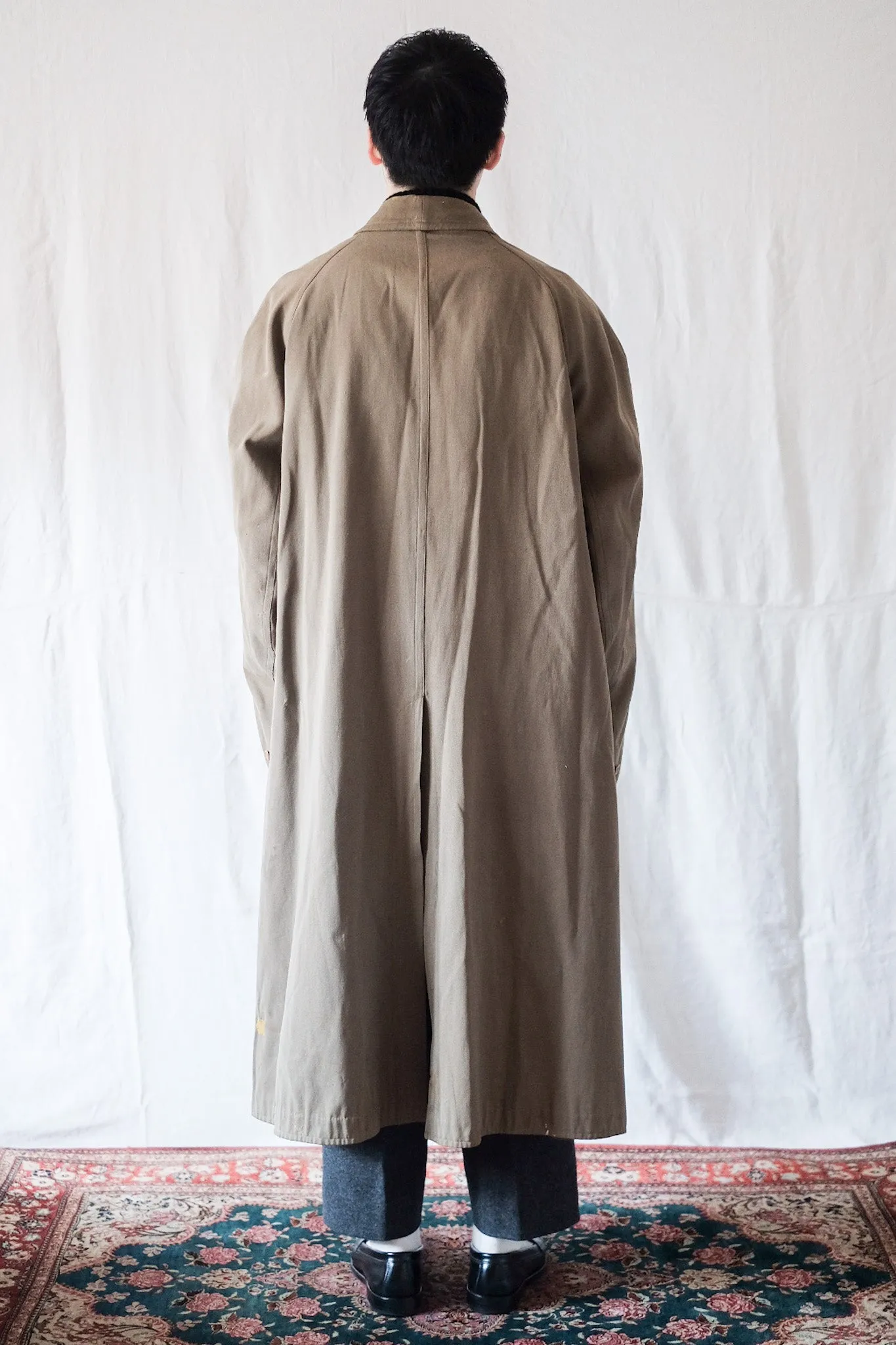 【~10's】French Antique Wool Gabardine Hunting Coat