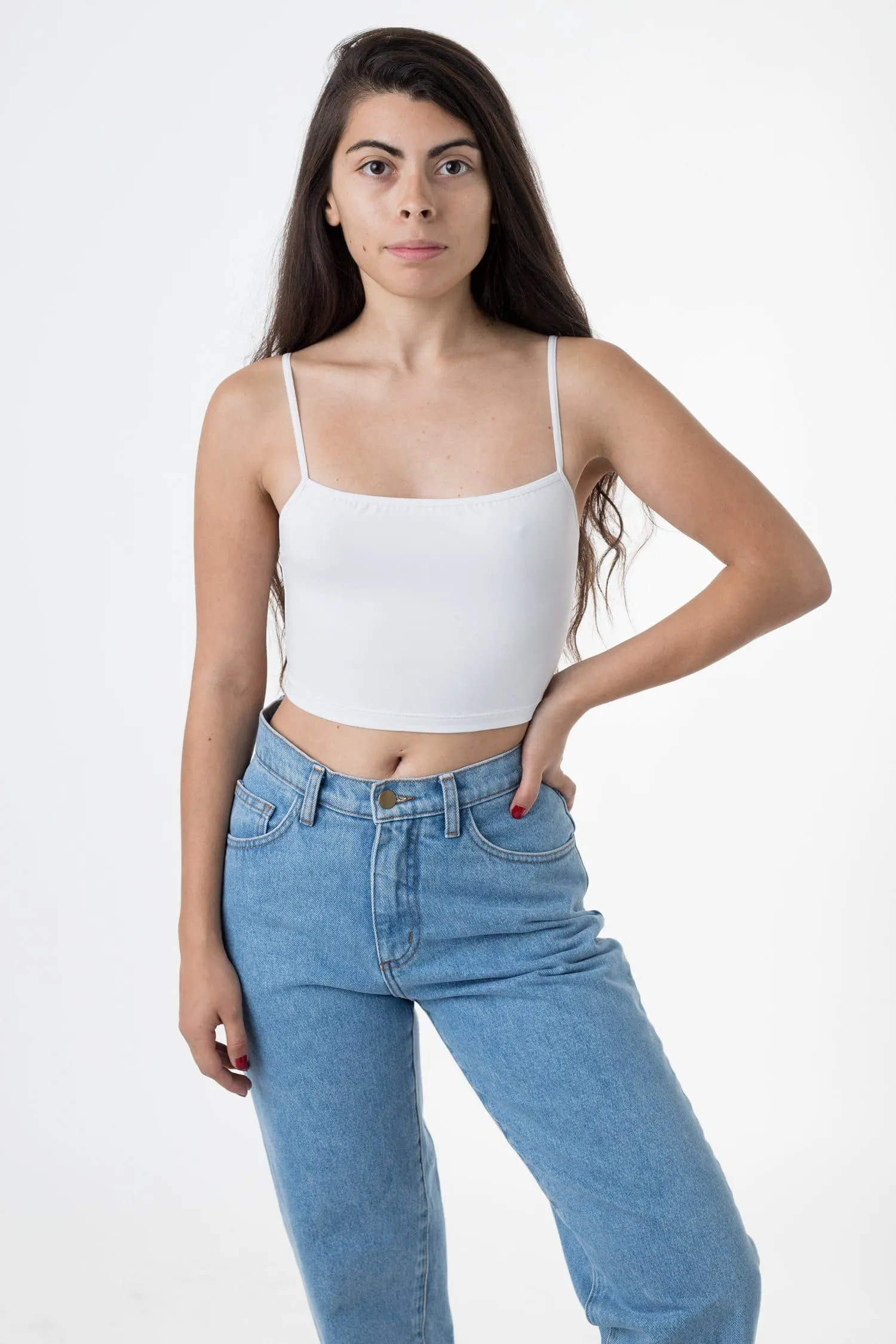8396 - Spaghetti Crop Top