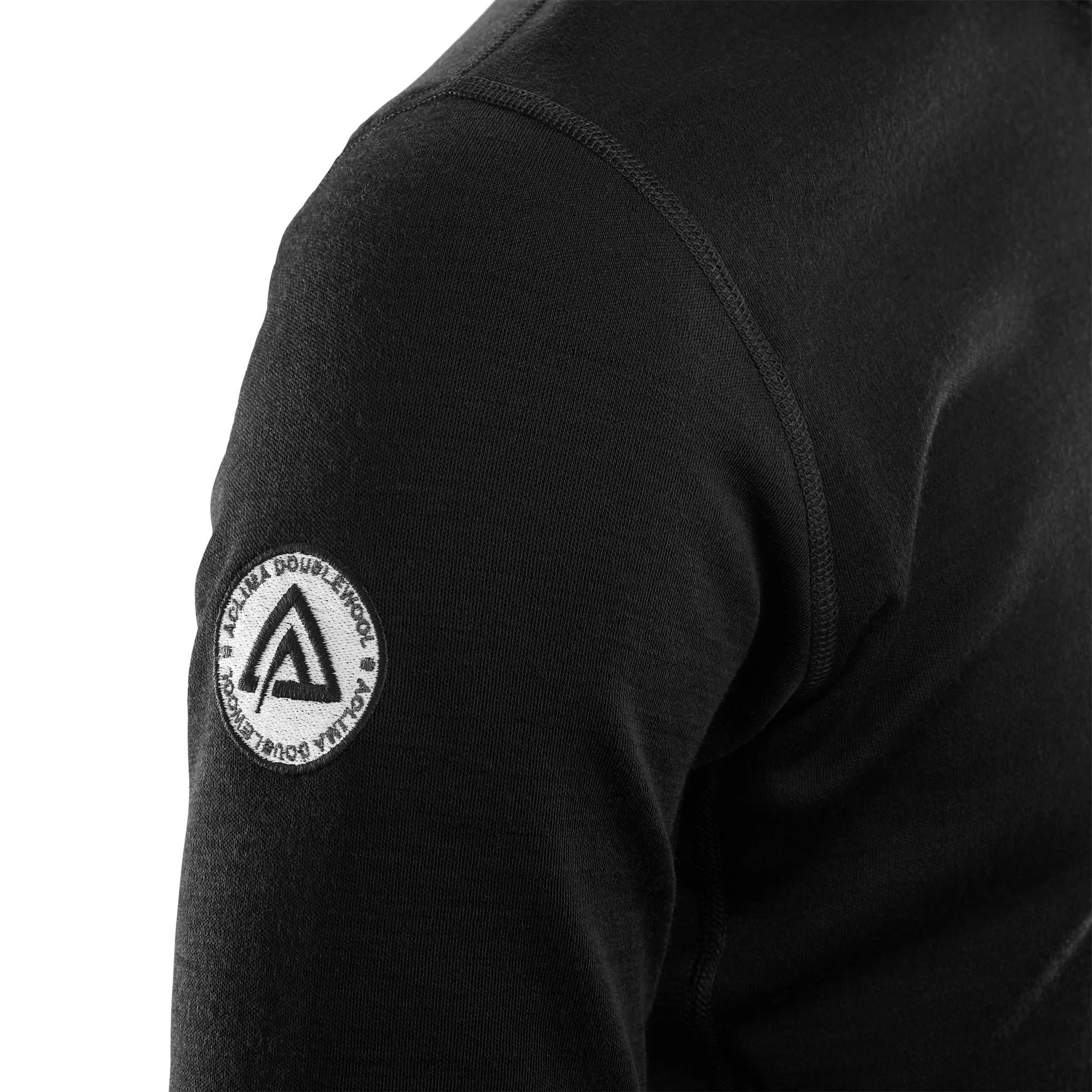 Aclima Men&#x27;s DoubleWool Jacket Jet Black/Marengo | Buy Aclima Men&#x27;s DoubleWool Jacket Jet Black/Marengo here | Outnorth