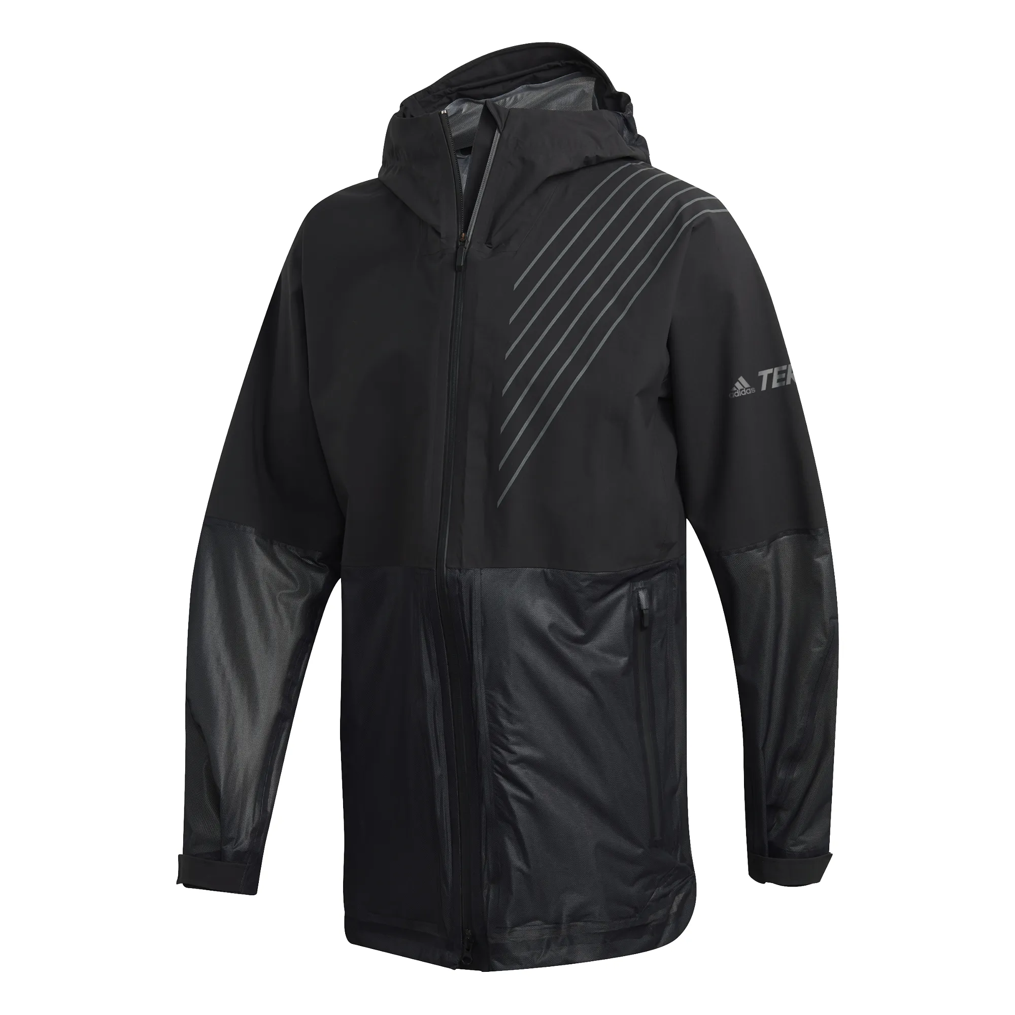 Adidas Men&#x27;s Terrex 3L Zupahike Jacket Black | Buy Adidas Men&#x27;s Terrex 3L Zupahike Jacket Black here | Outnorth