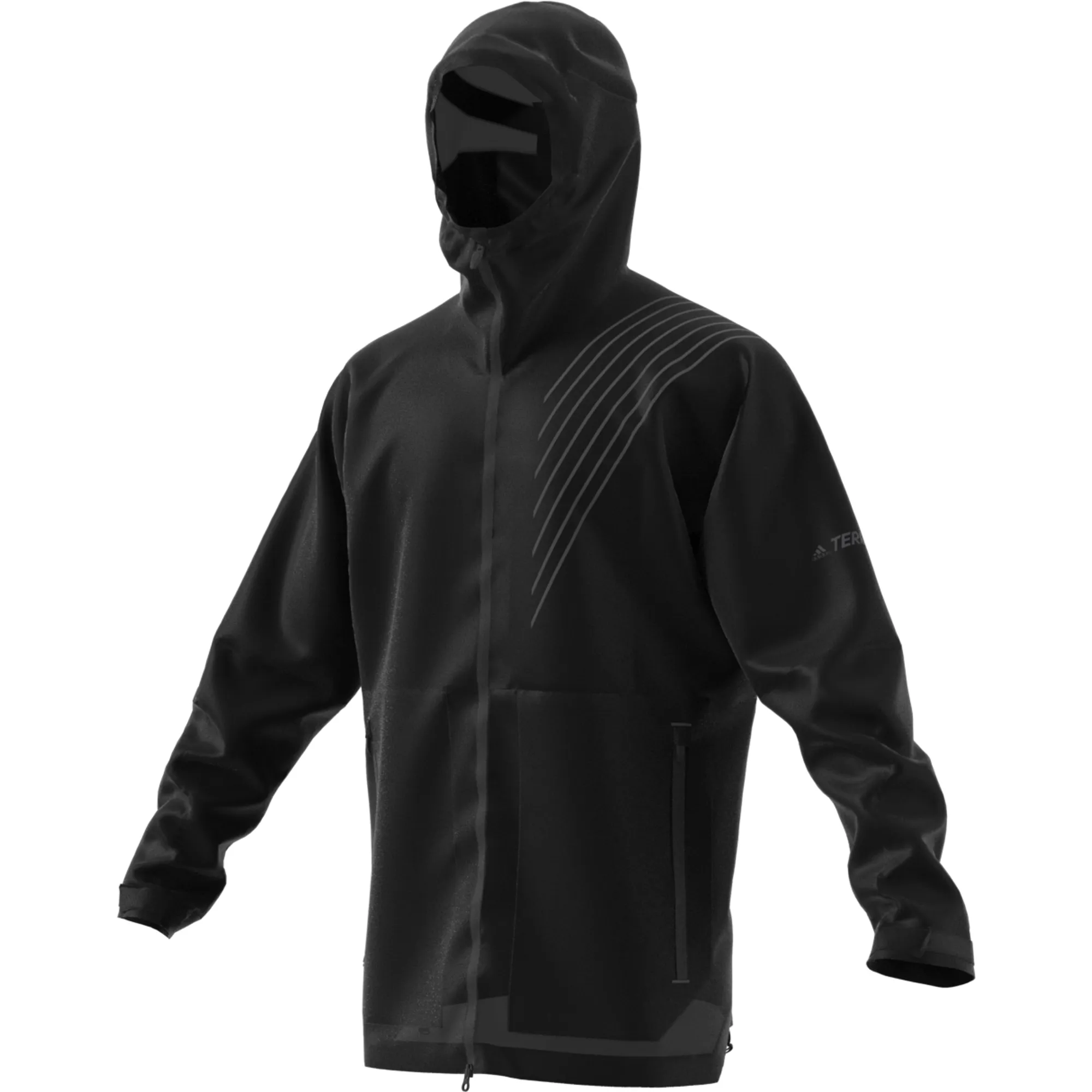 Adidas Men&#x27;s Terrex 3L Zupahike Jacket Black | Buy Adidas Men&#x27;s Terrex 3L Zupahike Jacket Black here | Outnorth