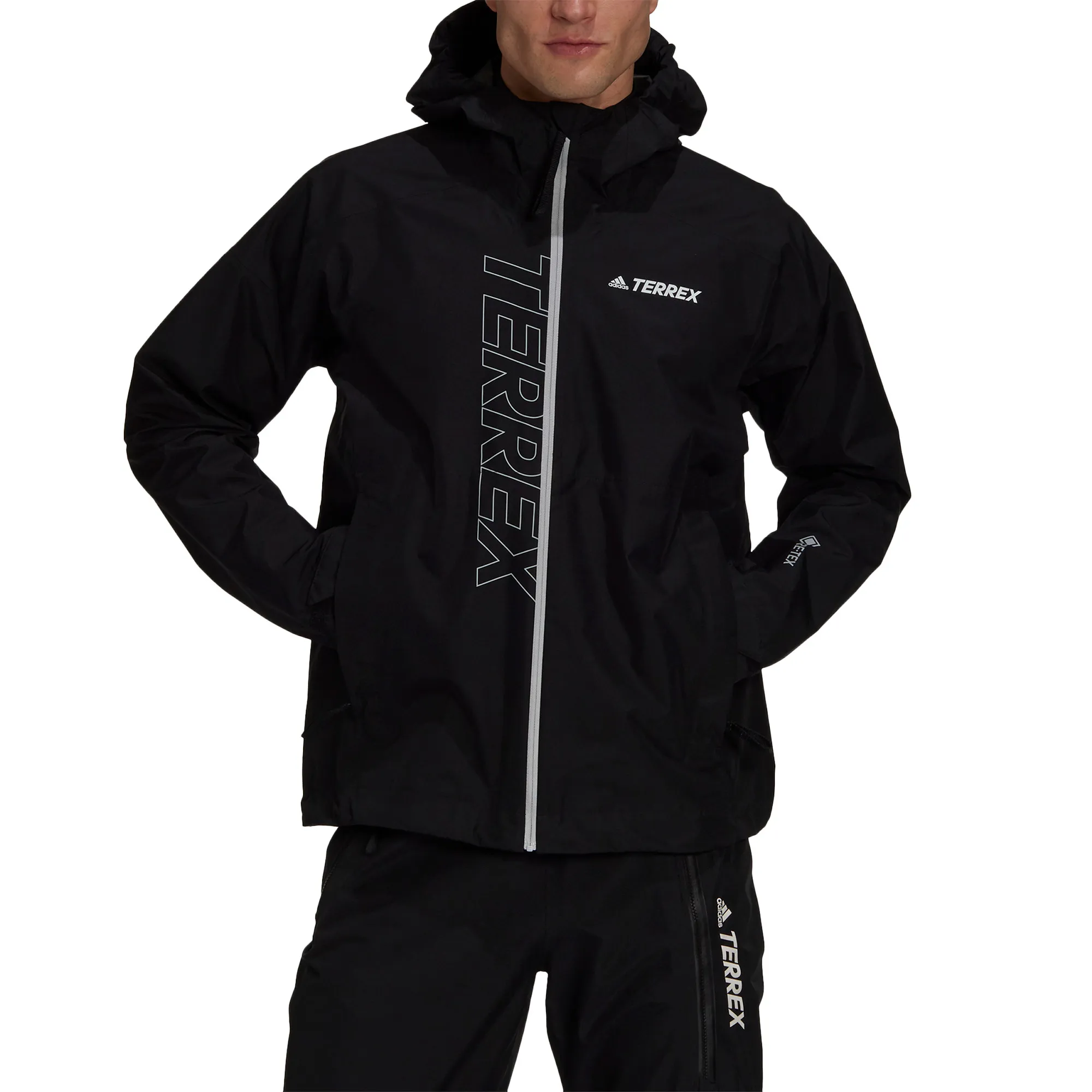 Adidas Men&#x27;s Terrex Gore-Tex Paclite Rain Jacket Black | Buy Adidas Men&#x27;s Terrex Gore-Tex Paclite Rain Jacket Black here | Outnorth