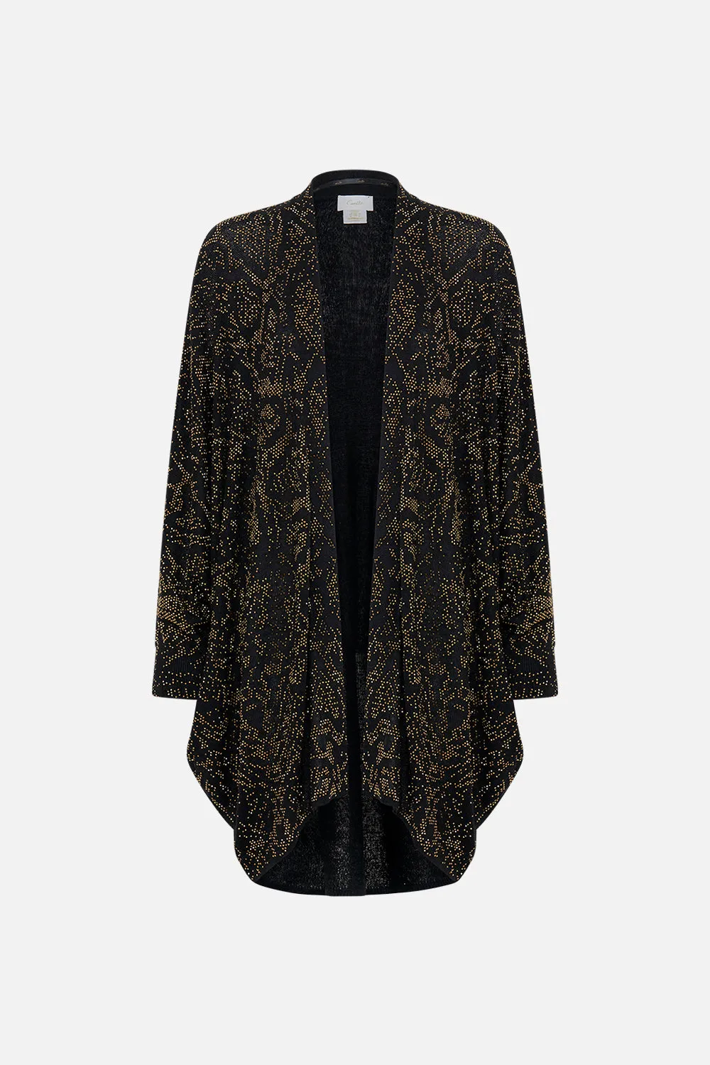 ALL OVER HOTFIX SHORT SOFT KNIT LAYER NOUVEAU NOIR