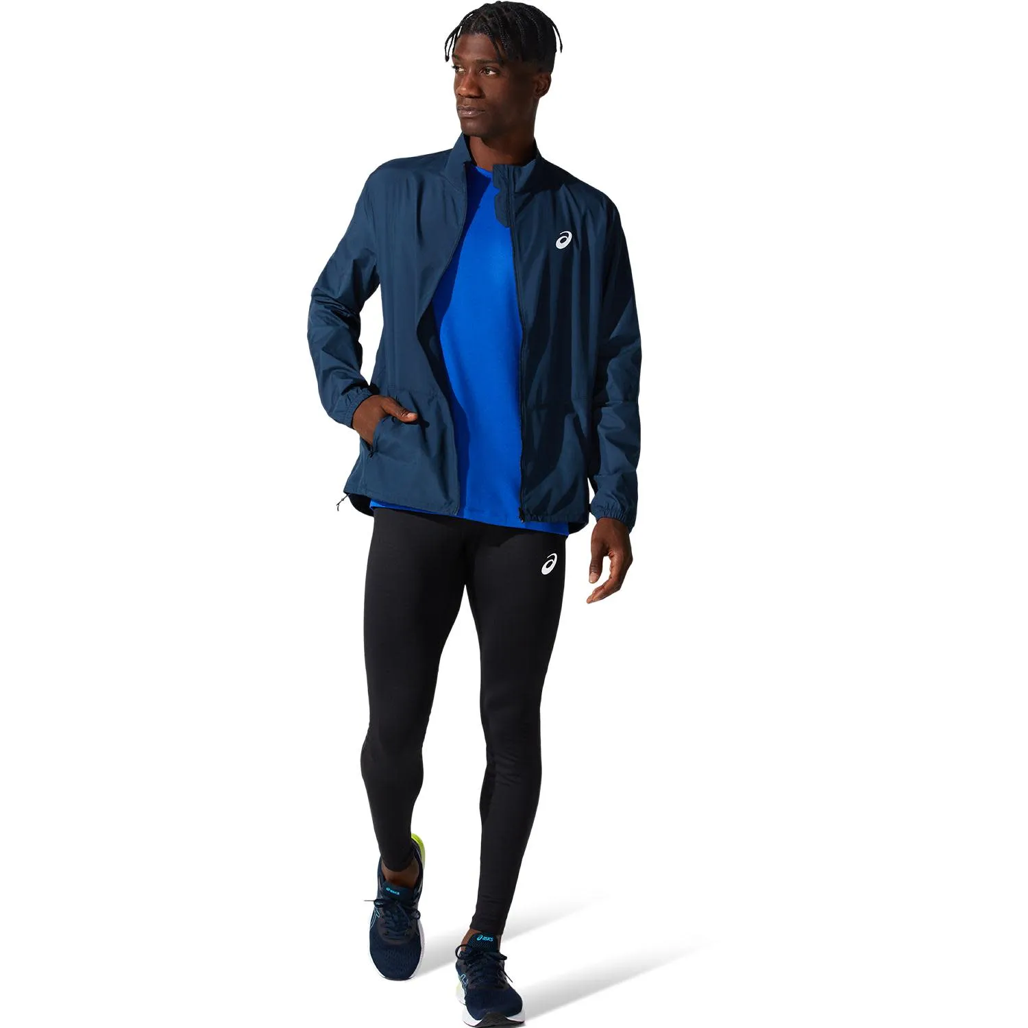 Asics Men&#x27;s Core Jacket French Blue | Buy Asics Men&#x27;s Core Jacket French Blue here | Outnorth