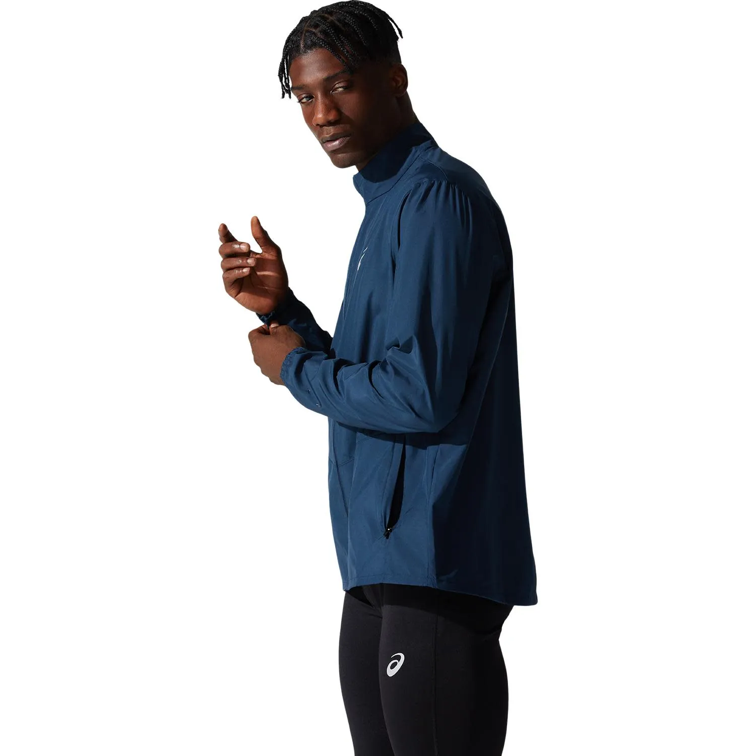 Asics Men&#x27;s Core Jacket French Blue | Buy Asics Men&#x27;s Core Jacket French Blue here | Outnorth