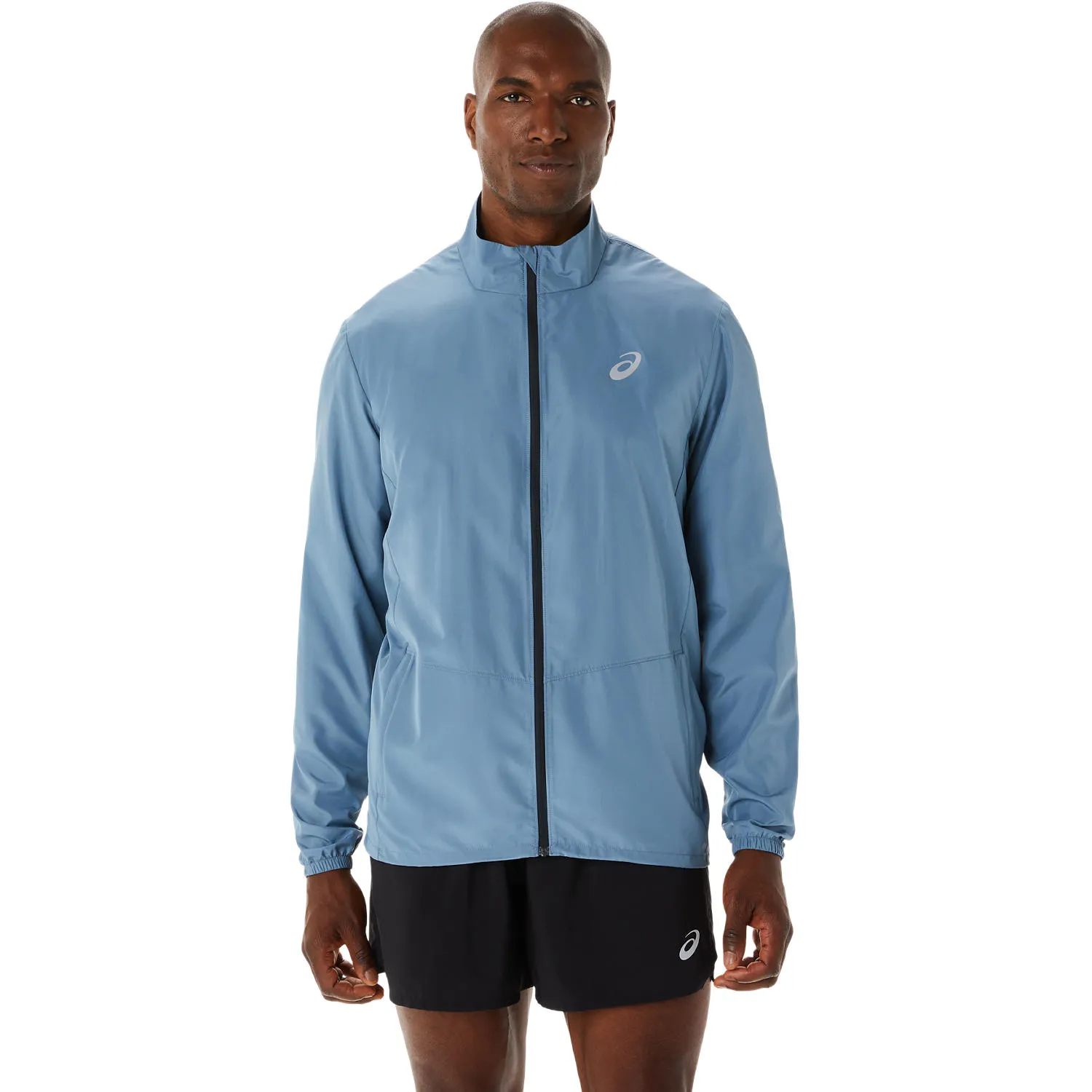 Asics Men&#x27;s Core Jacket Steel Blue | Buy Asics Men&#x27;s Core Jacket Steel Blue here | Outnorth