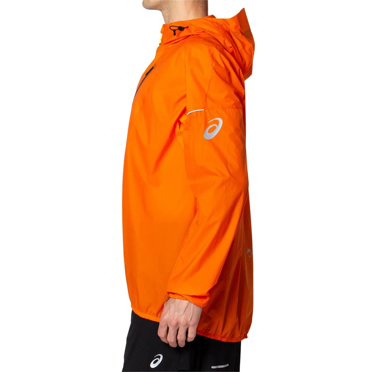 Asics Men&#x27;s Fujitrail Jacket Marigold Orange | Buy Asics Men&#x27;s Fujitrail Jacket Marigold Orange here | Outnorth
