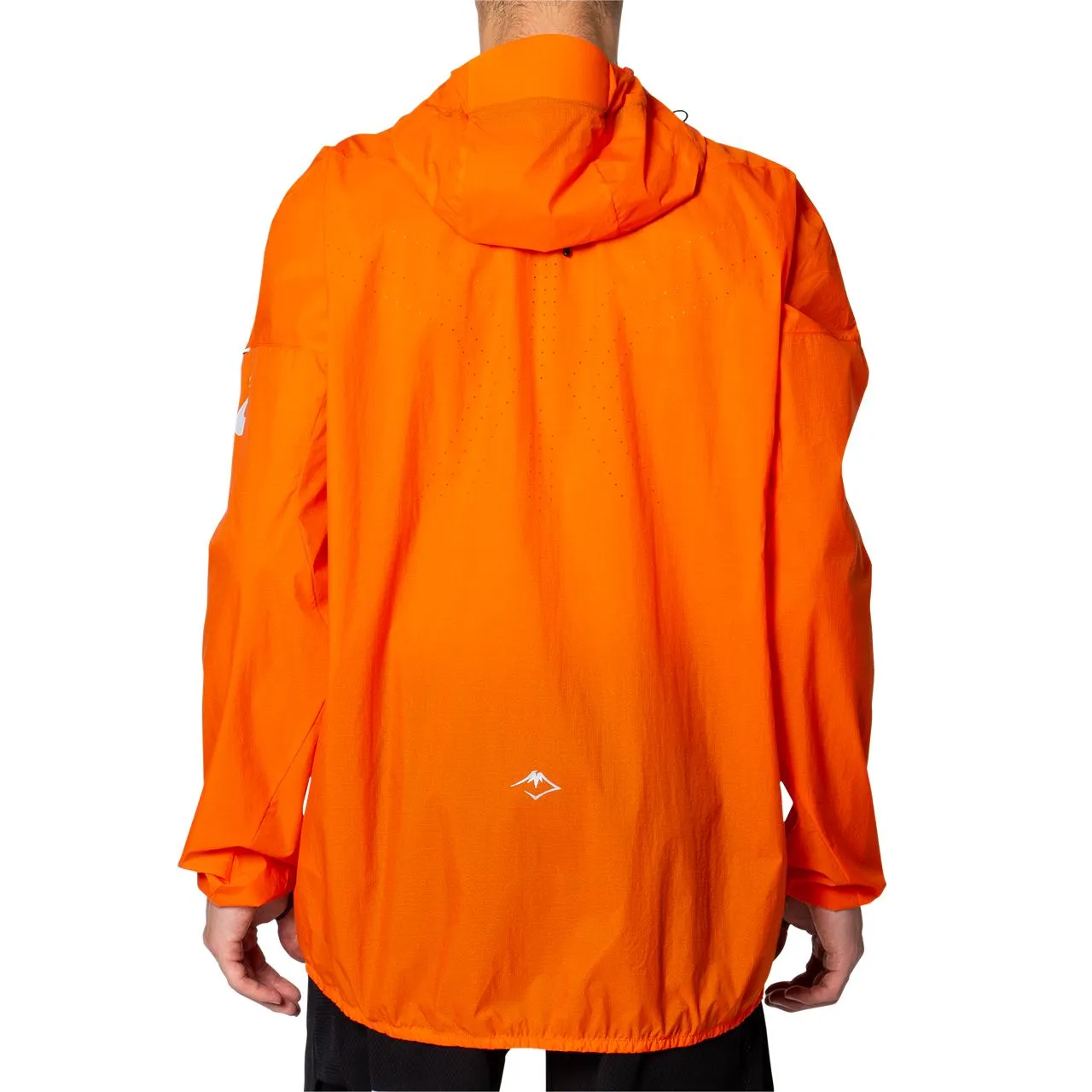 Asics Men&#x27;s Fujitrail Jacket Marigold Orange | Buy Asics Men&#x27;s Fujitrail Jacket Marigold Orange here | Outnorth