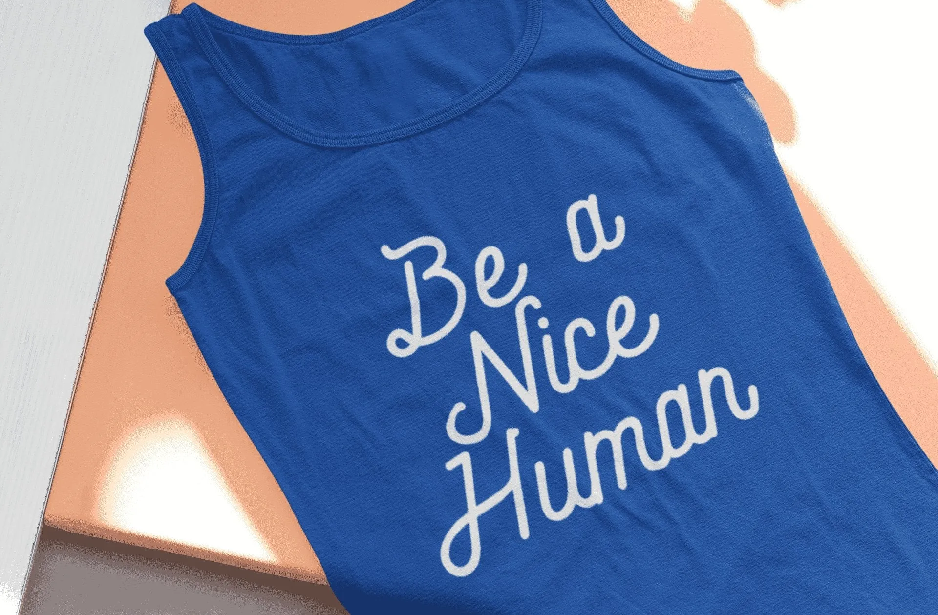 Be a nice Human | Inspire Organic Ladies Tank Top
