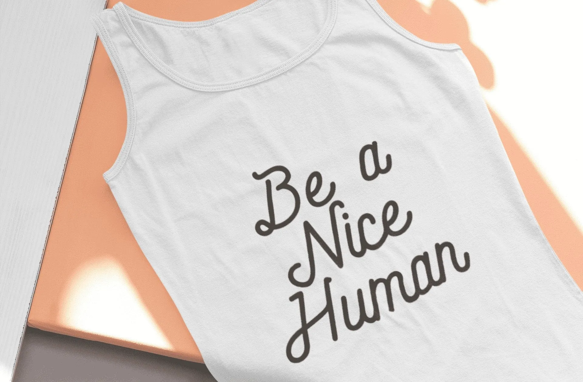 Be a nice Human | Inspire Organic Ladies Tank Top