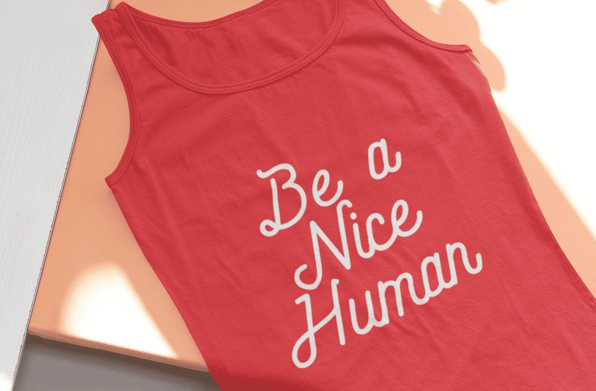 Be a nice Human | Inspire Organic Ladies Tank Top