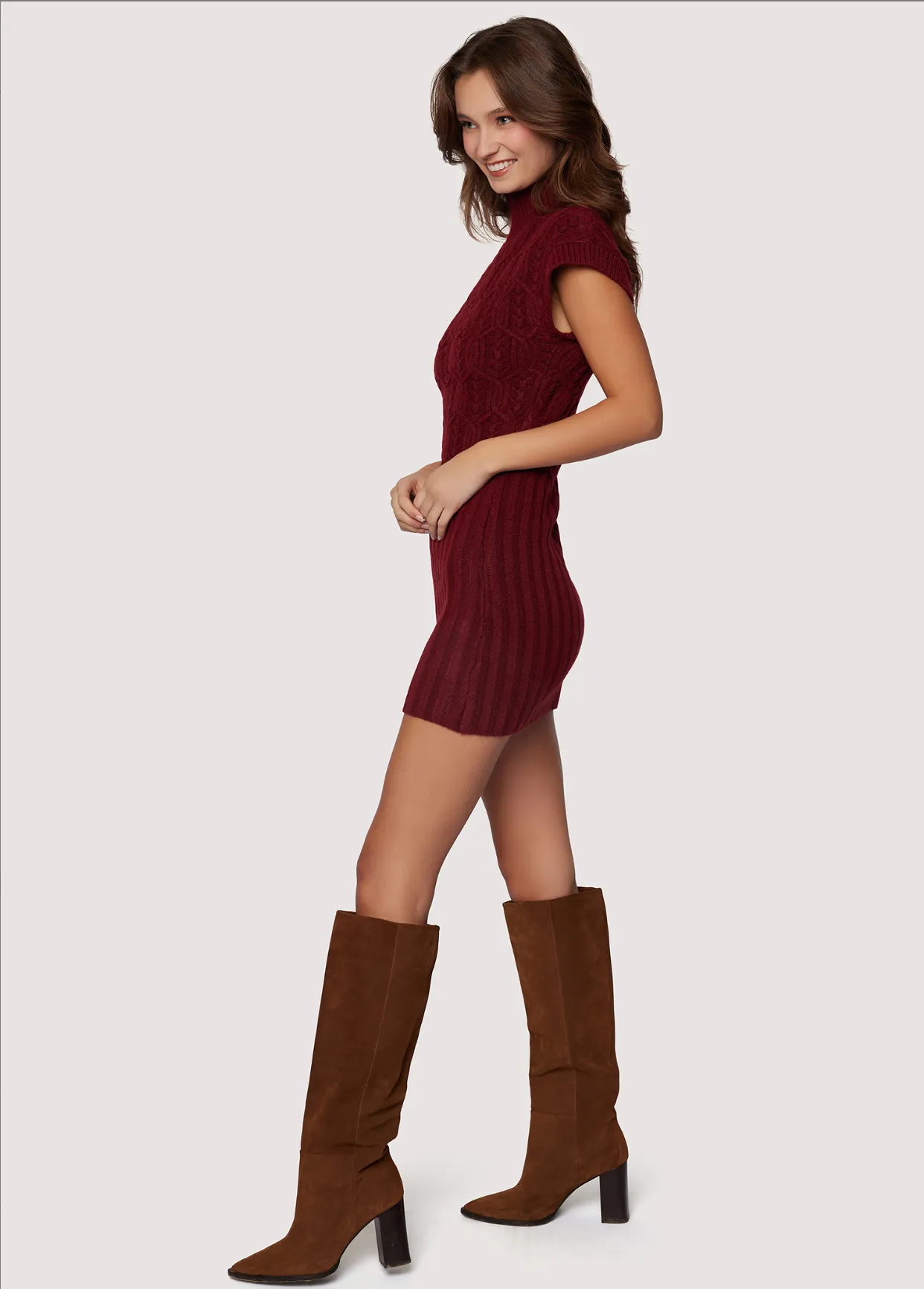 Beatrice Mini Sweater Dress