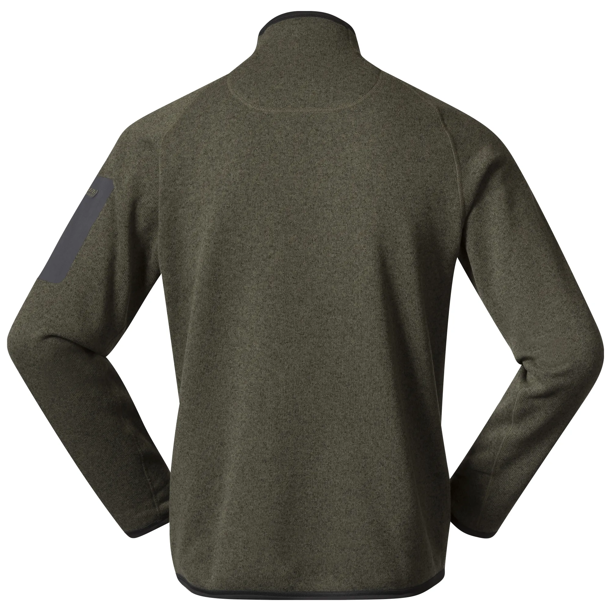 Bergans Men&#x27;s Kamphaug Knitted Jacket Green Mud | Buy Bergans Men&#x27;s Kamphaug Knitted Jacket Green Mud here | Outnorth
