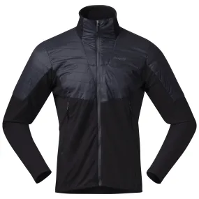 Bergans Men&#x27;s Senja Midlayer Jacket  Black/Solid Charcoal | Buy Bergans Men&#x27;s Senja Midlayer Jacket  Black/Solid Charcoal here | Outnorth