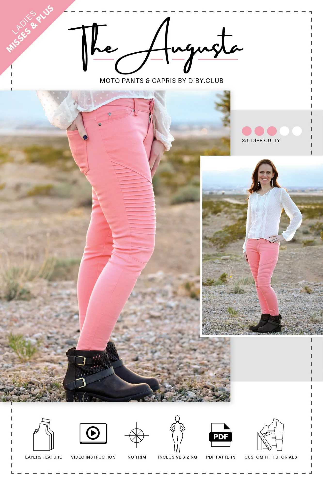 Bespoke Jean PDF Sewing Pattern Bundle