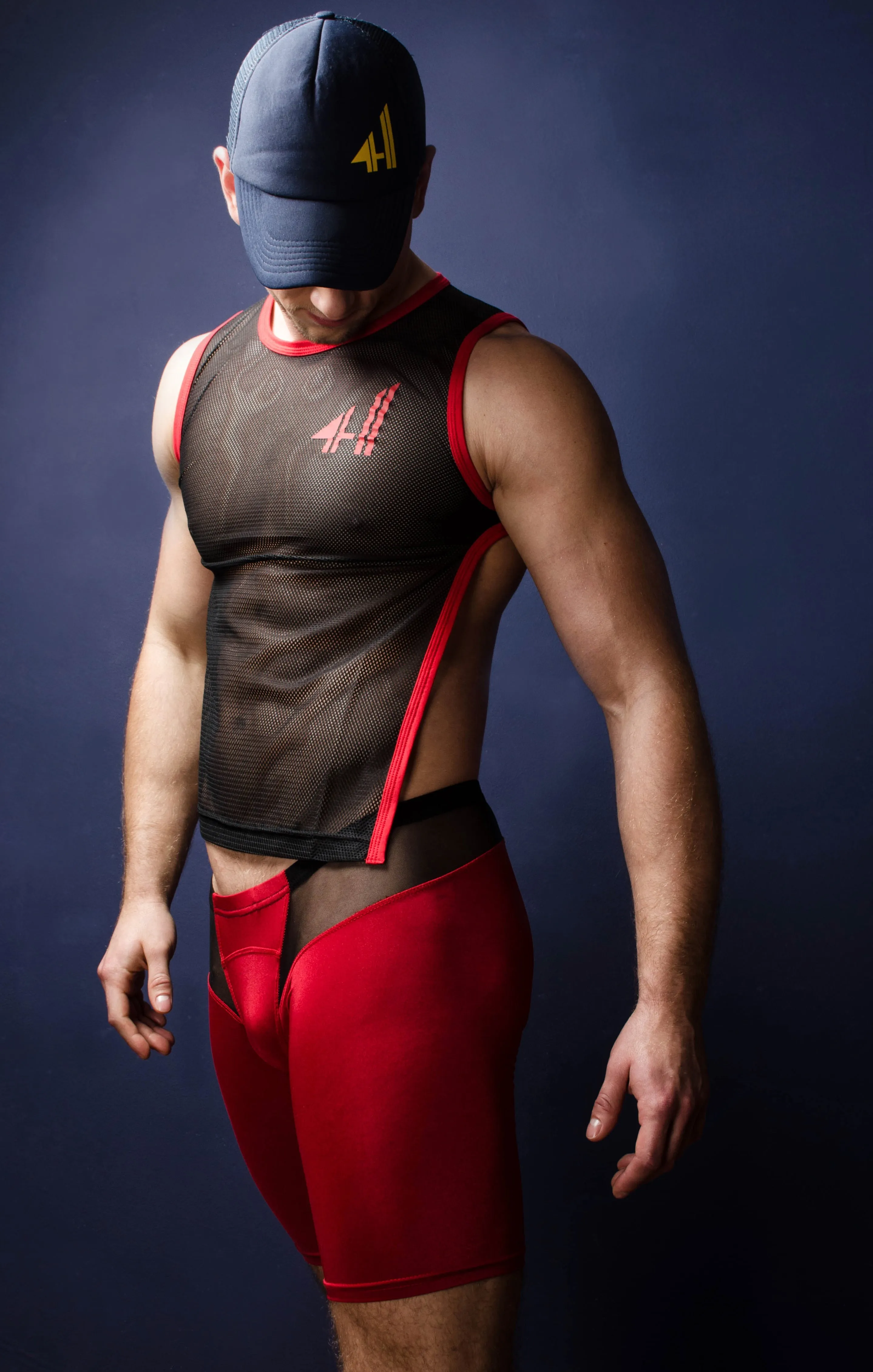 Biker Top - men's crop top