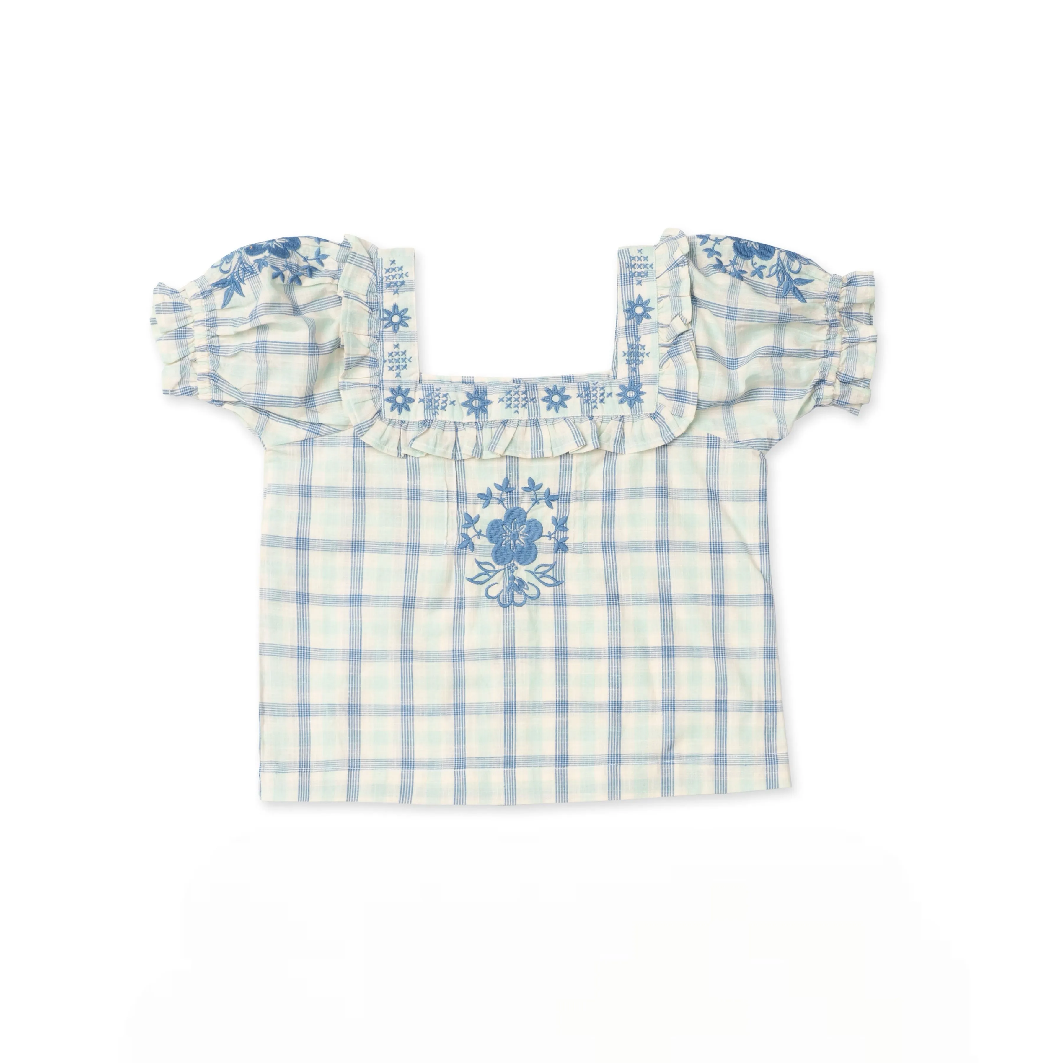 Blossom Embroidered Shorts | Bluejay
