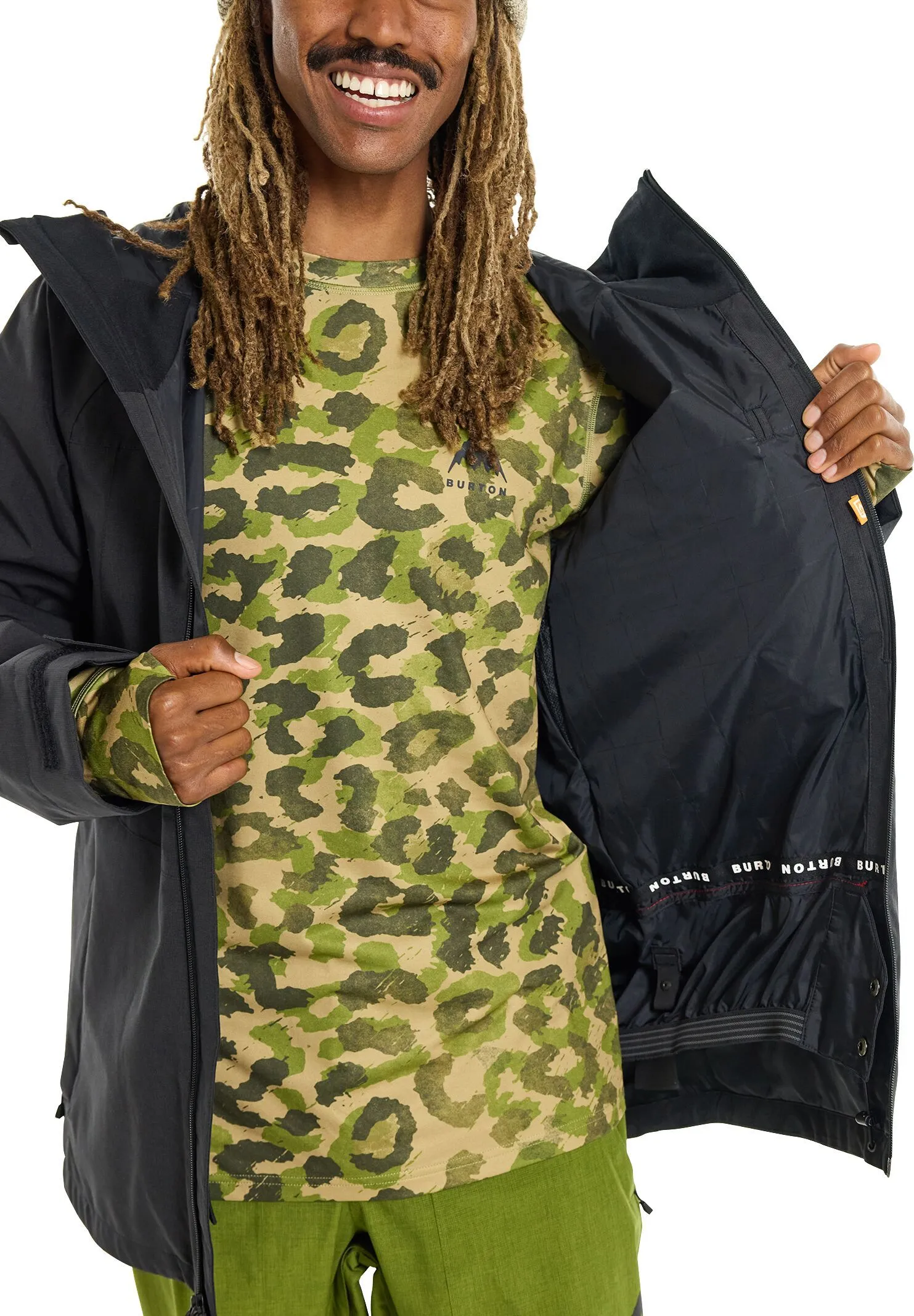 Burton Men&#x27;s Lodgepole 2L Jacket True Black | Buy Burton Men&#x27;s Lodgepole 2L Jacket True Black here | Outnorth