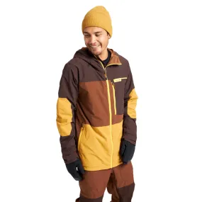 Burton Men&#x27;s Peasy Jacket Sealbr/Bison/Woodth | Buy Burton Men&#x27;s Peasy Jacket Sealbr/Bison/Woodth here | Outnorth