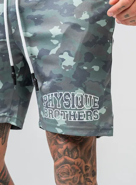 Camo - Green Training Short - Green