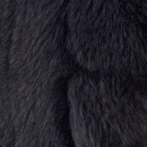 Chevron Fox Fur Coat
