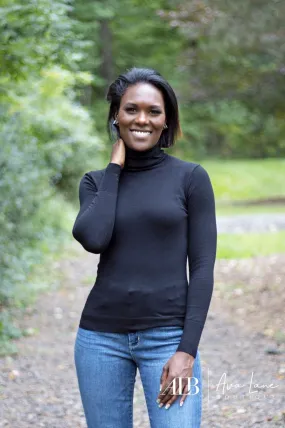 Chic Position Long Sleeve Turtleneck