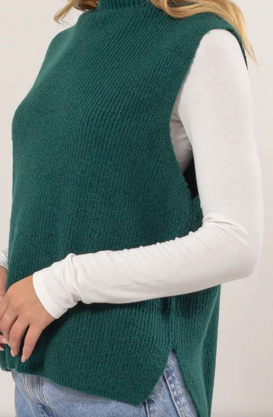 Chris Turtleneck Sweater Vest