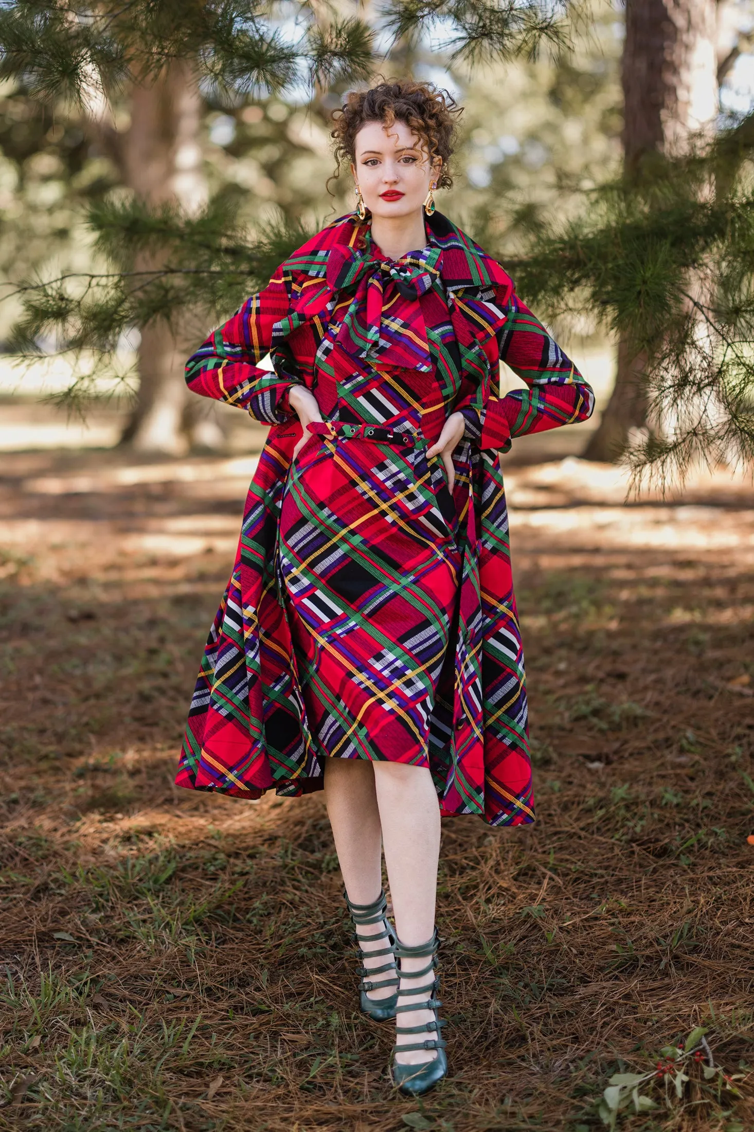 Classic Wiggle Dress - Mad Plaid - Final Sale