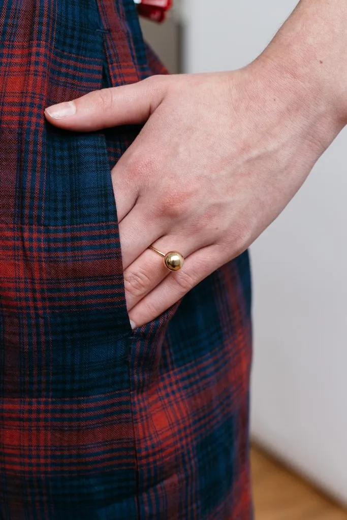 Clement Brick Red Plaid