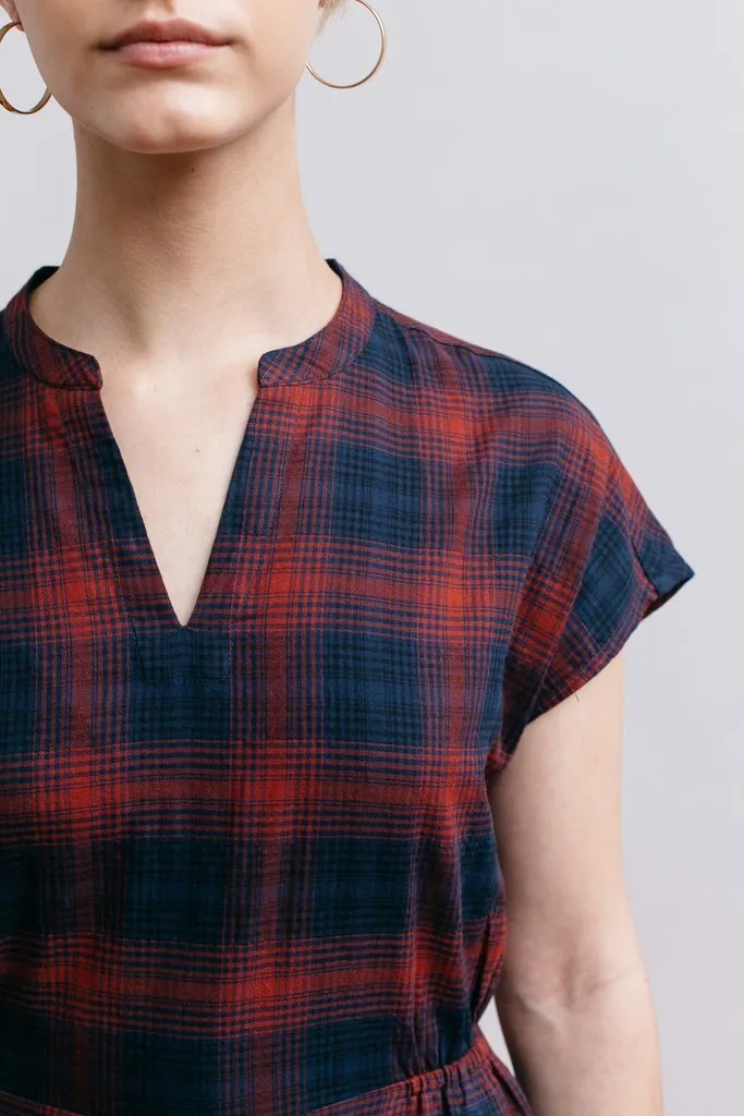 Clement Brick Red Plaid