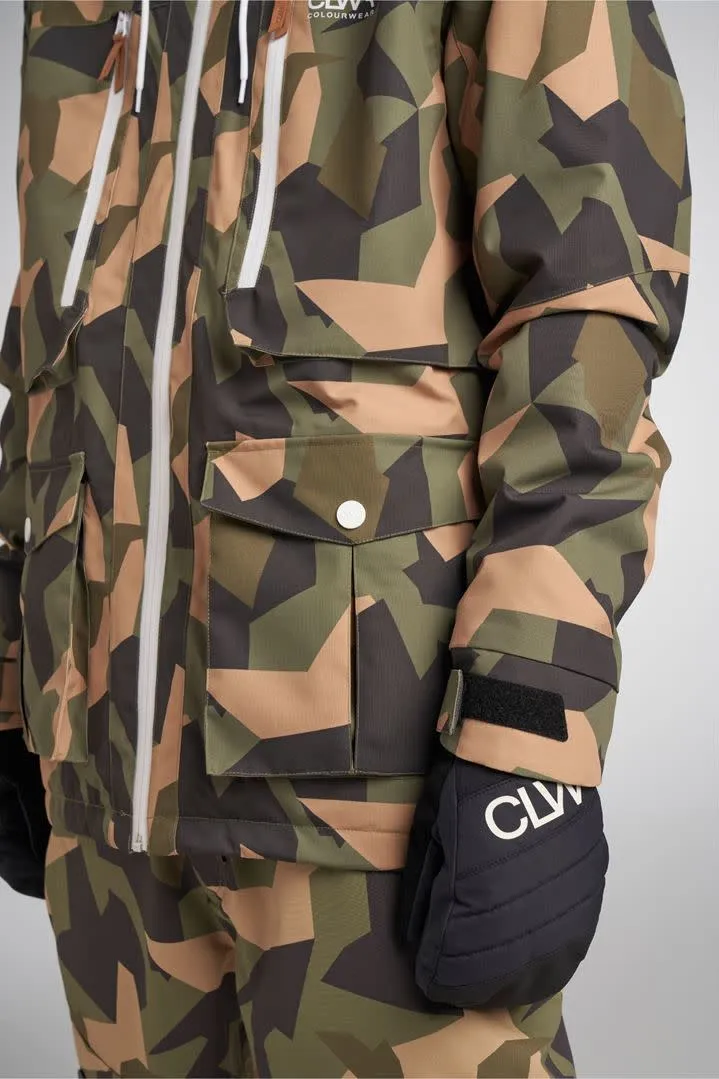 ColourWear Men&#x27;s Falk Jacket Camo Olive | Buy ColourWear Men&#x27;s Falk Jacket Camo Olive here | Outnorth
