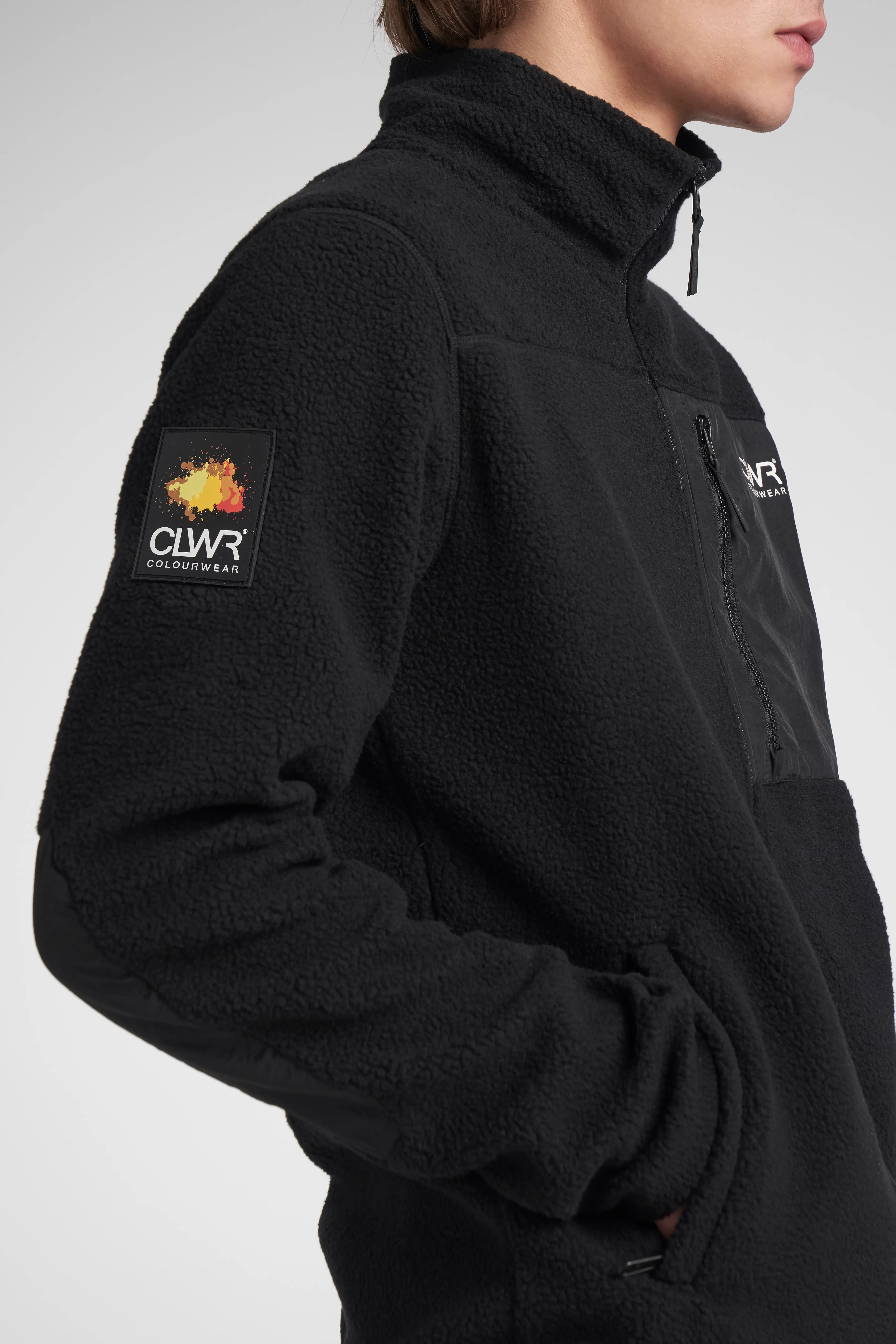 ColourWear Men&#x27;s Pile Jacket 2.0 Black | Buy ColourWear Men&#x27;s Pile Jacket 2.0 Black here | Outnorth