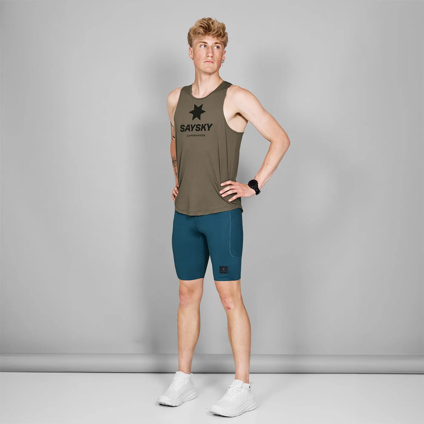 Combat  Short Tights 9" - Men's