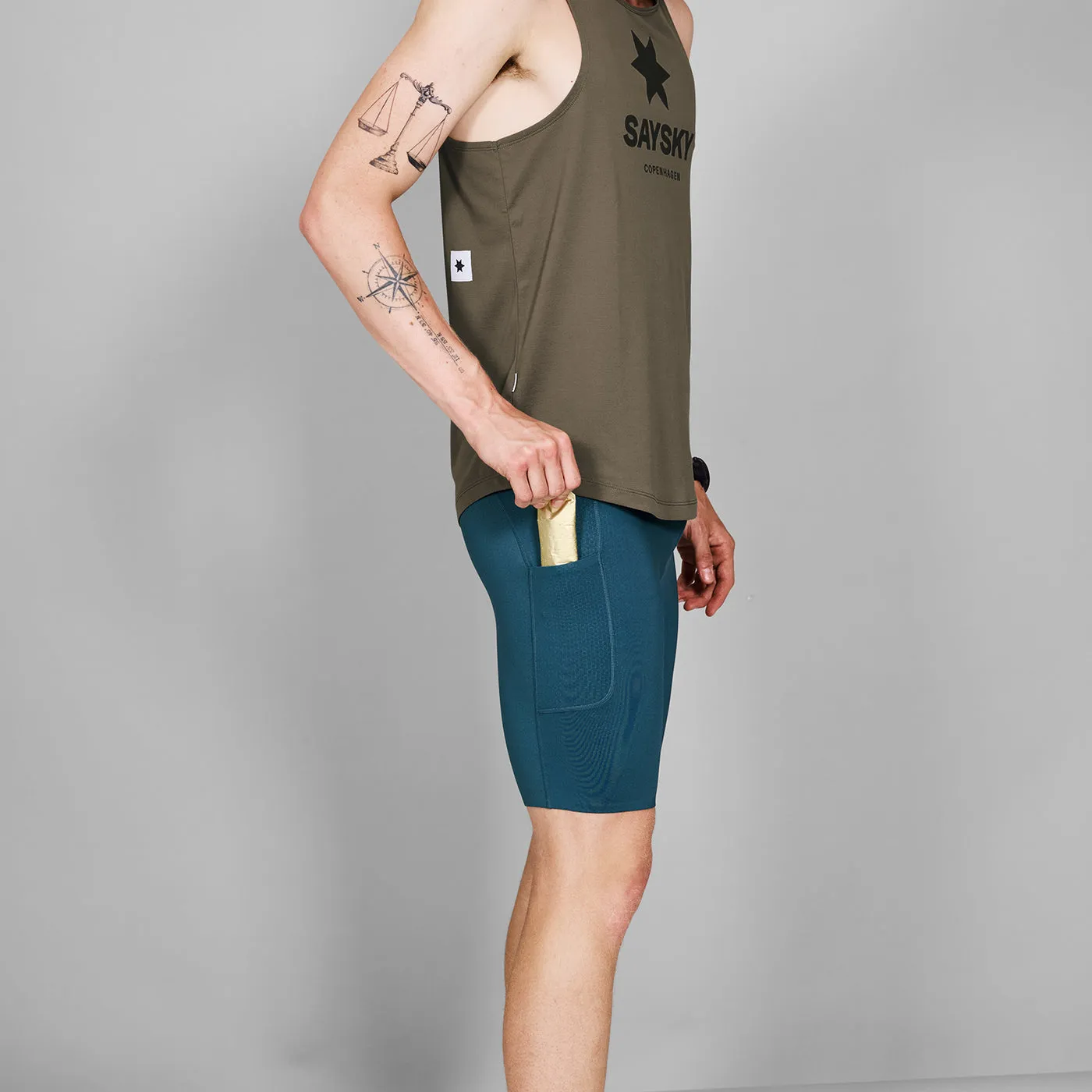 Combat  Short Tights 9" - Men's