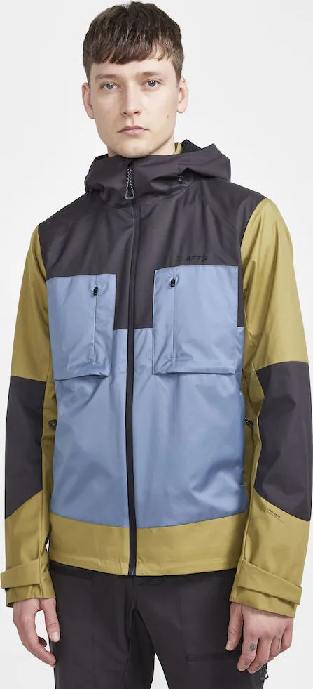 Craft Men&#x27;s Adv Backcountry Jacket Slate Flow | Buy Craft Men&#x27;s Adv Backcountry Jacket Slate Flow here | Outnorth