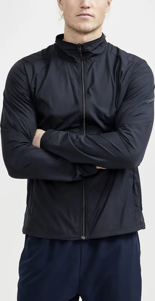 Craft Men&#x27;s Adv Essence Wind Jacket Black | Buy Craft Men&#x27;s Adv Essence Wind Jacket Black here | Outnorth