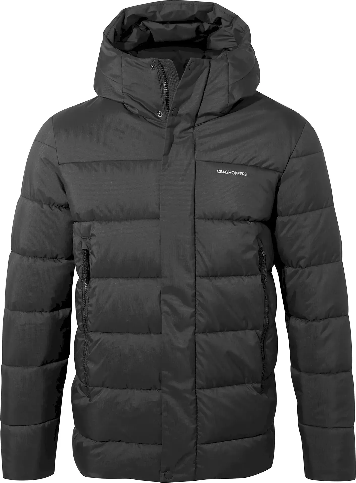 Craghoppers Men&#x27;s Sutherland Hooded Jacket Black | Buy Craghoppers Men&#x27;s Sutherland Hooded Jacket Black here | Outnorth