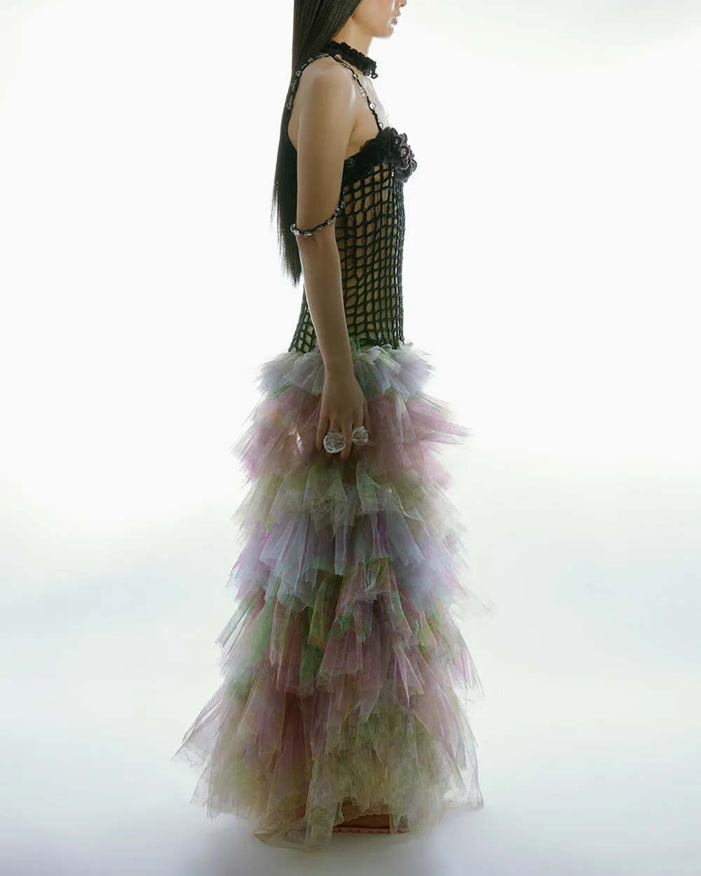 CROCHET LAYERED DRESS