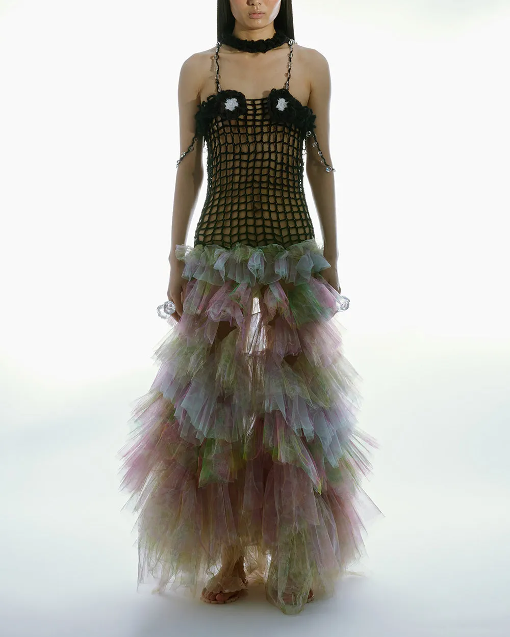 CROCHET LAYERED DRESS
