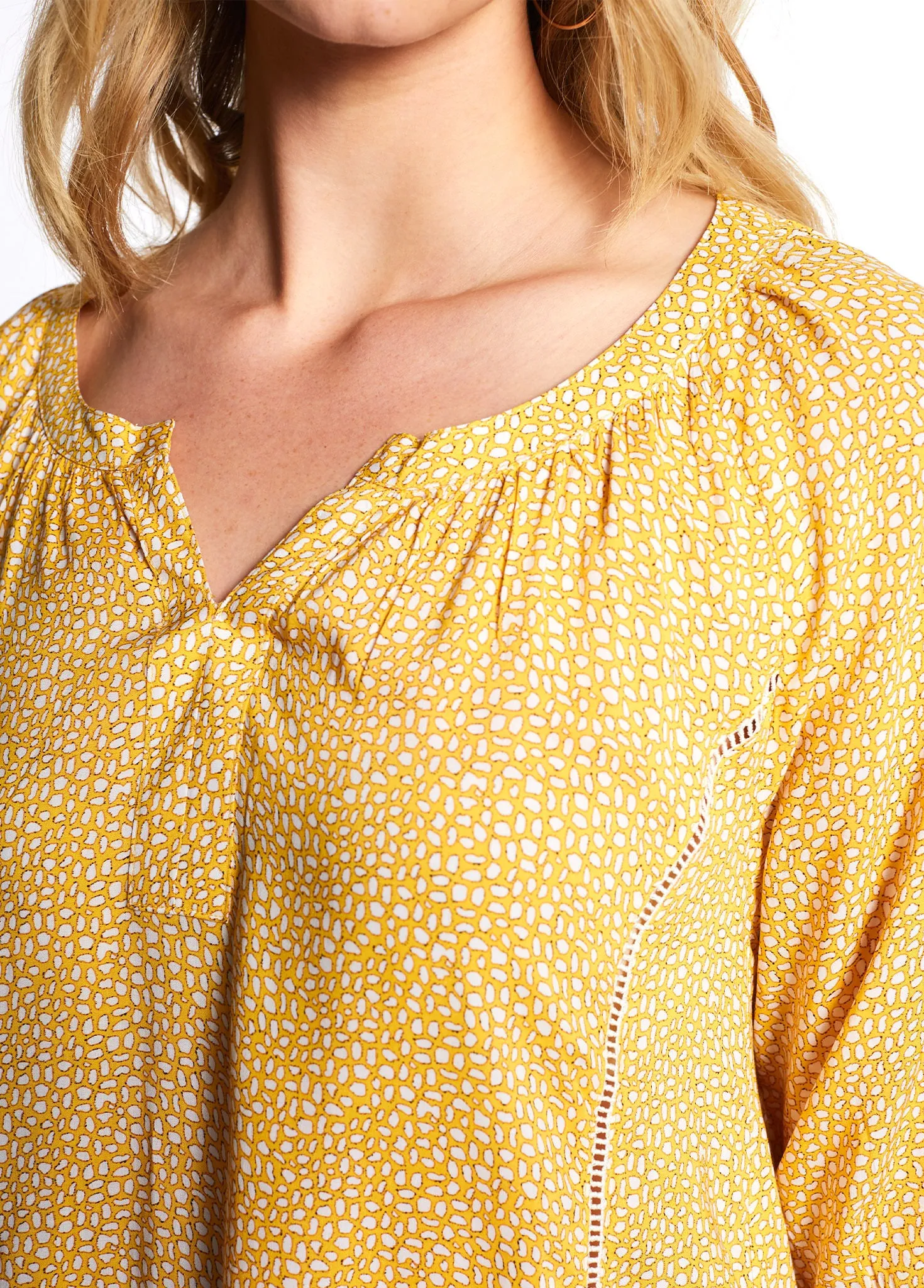 Dahlia Shirt - Sunflower