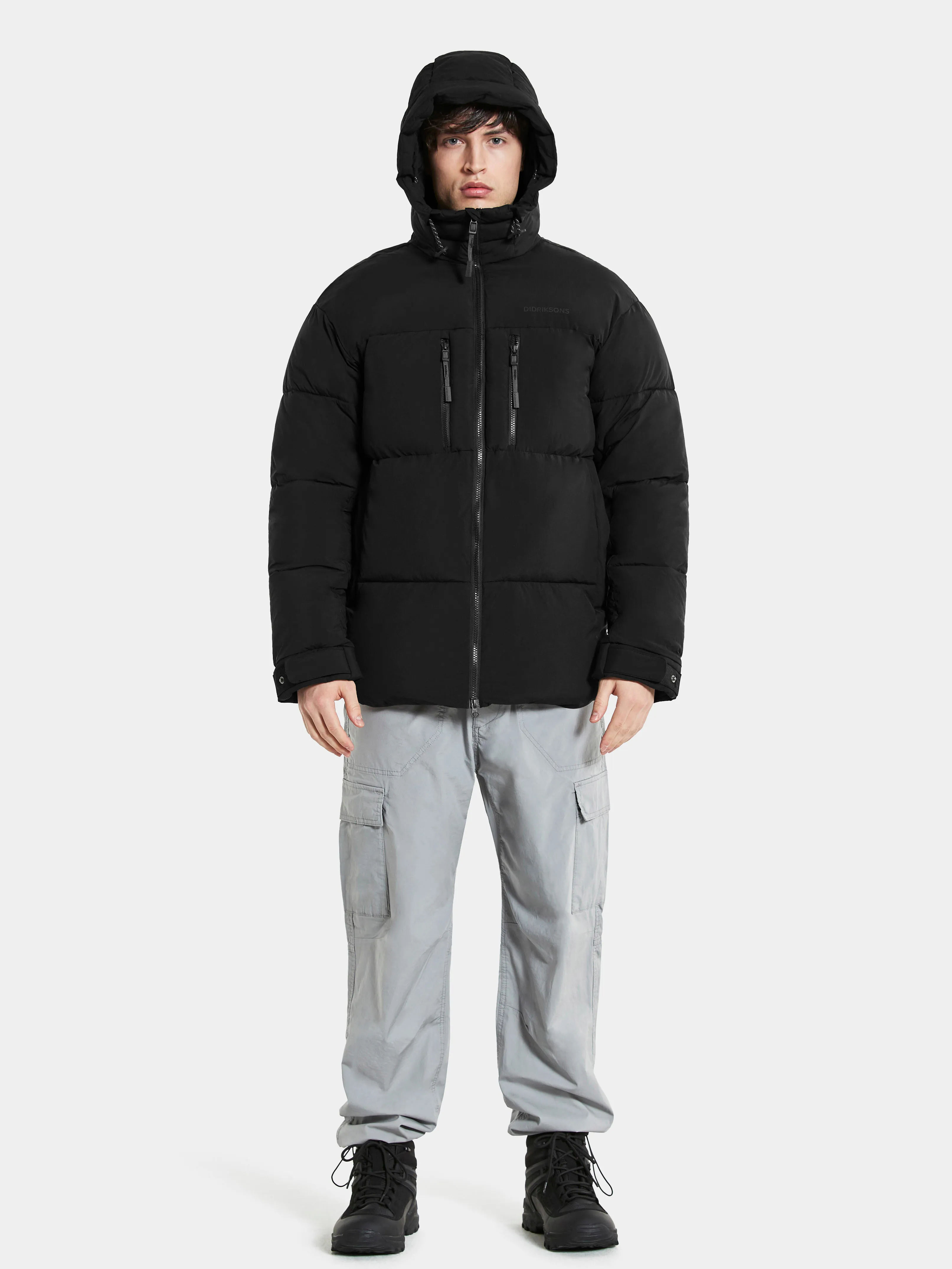Didriksons Hilmer Men&#x27;s Jacket 2 Black | Buy Didriksons Hilmer Men&#x27;s Jacket 2 Black here | Outnorth