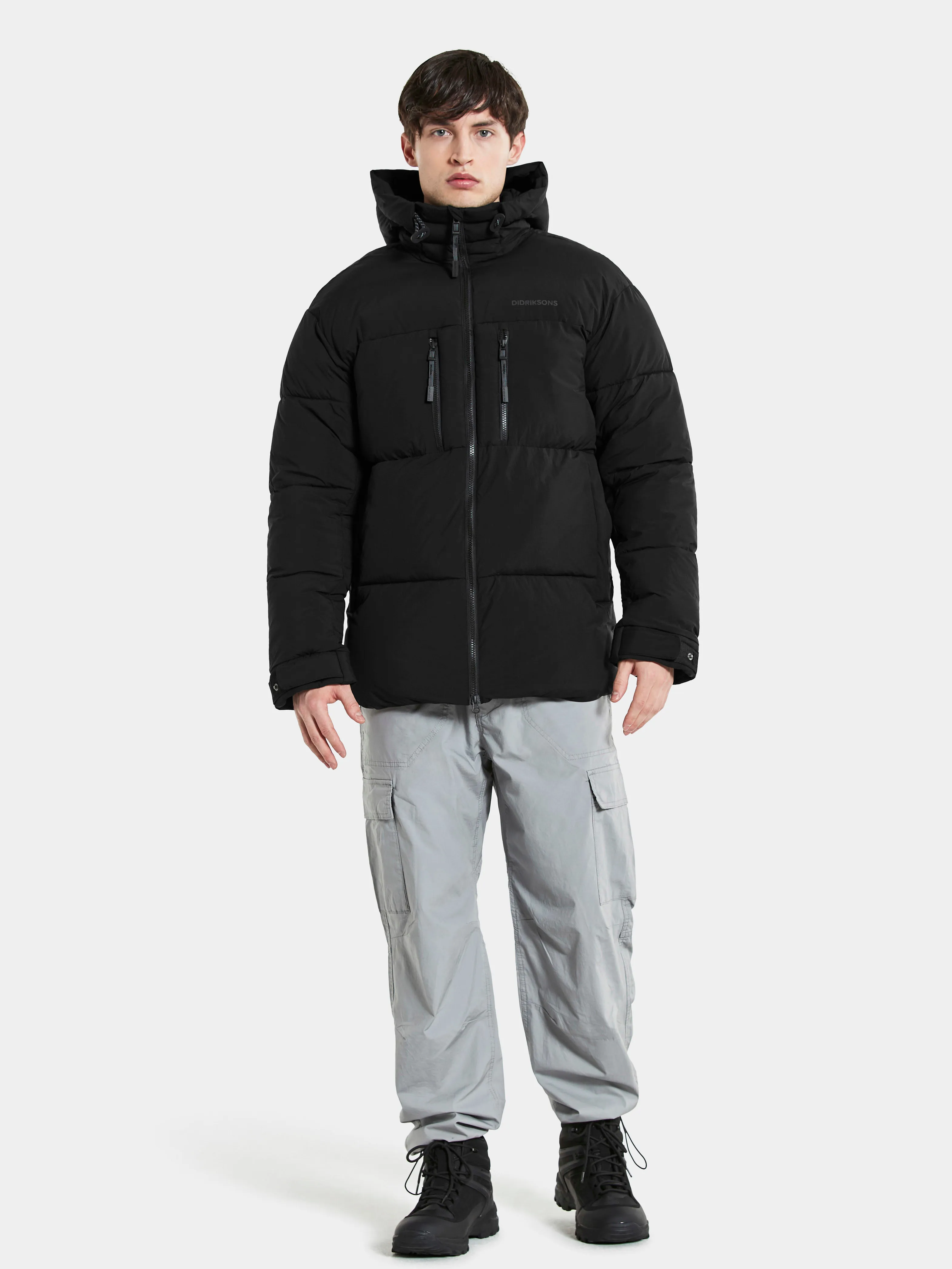 Didriksons Hilmer Men&#x27;s Jacket 2 Black | Buy Didriksons Hilmer Men&#x27;s Jacket 2 Black here | Outnorth