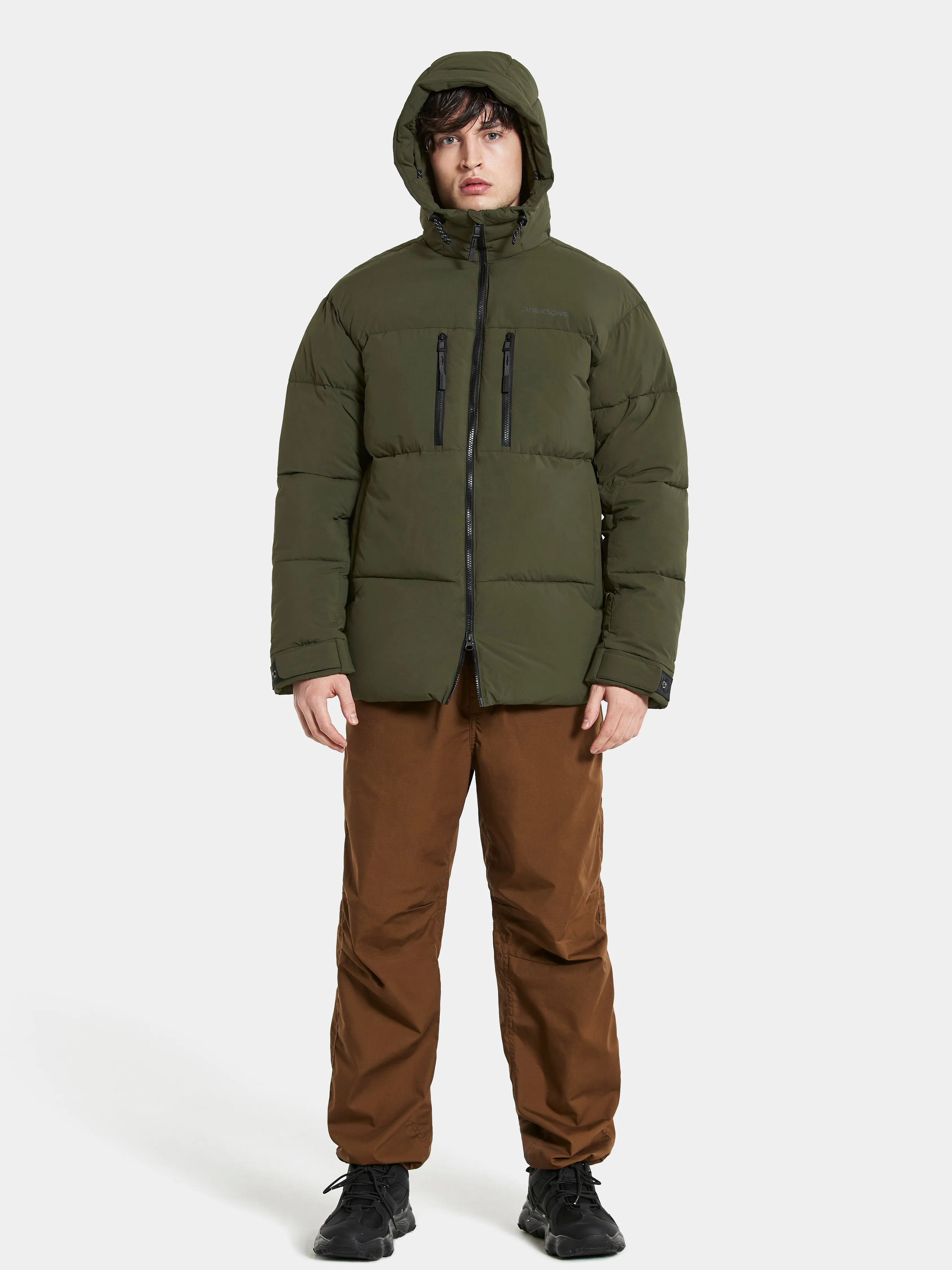 Didriksons Hilmer Men&#x27;s Jacket 2 Deep Green | Buy Didriksons Hilmer Men&#x27;s Jacket 2 Deep Green here | Outnorth