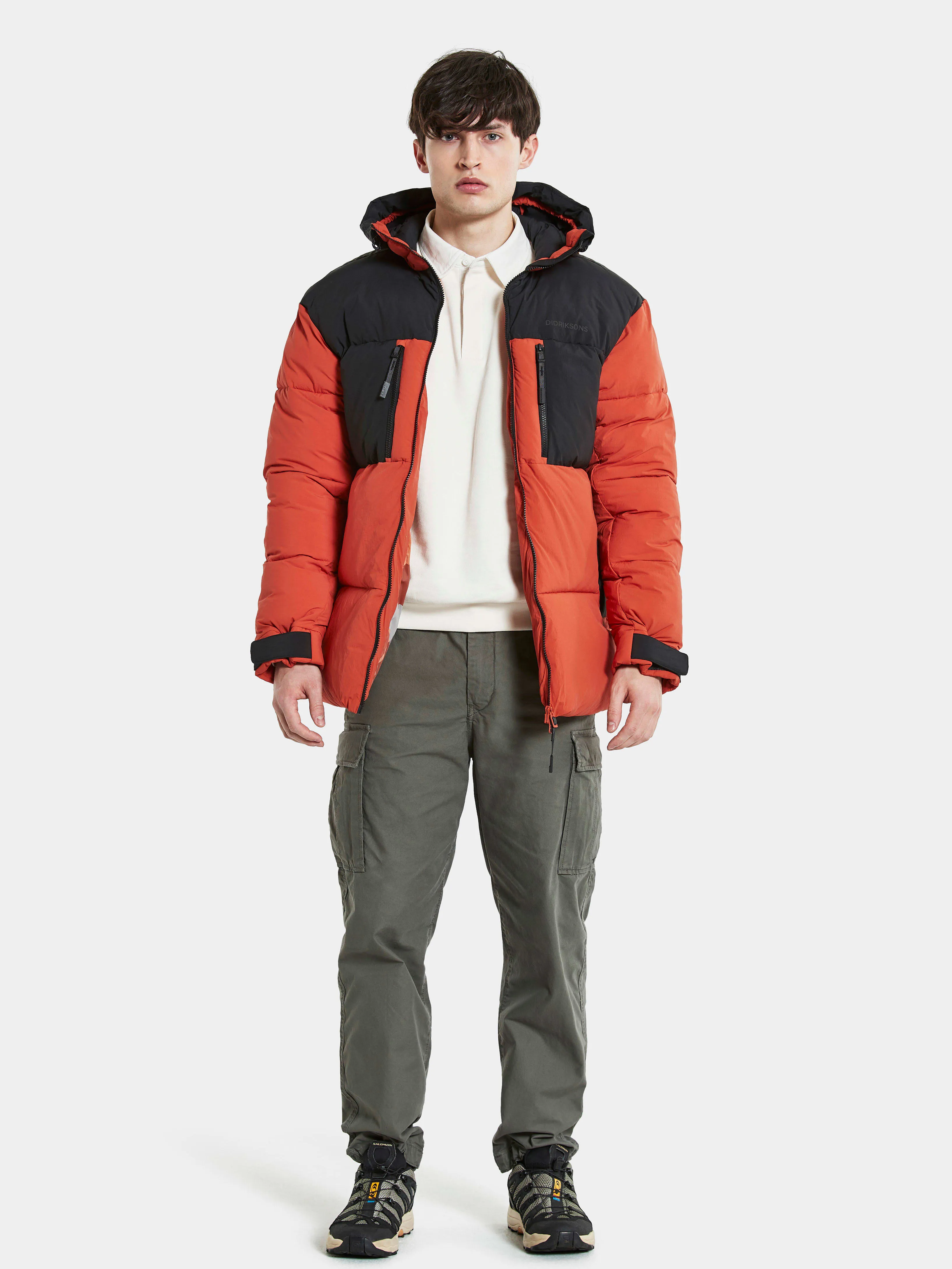 Didriksons Hilmer Men&#x27;s Jacket 2 Sabi Orange | Buy Didriksons Hilmer Men&#x27;s Jacket 2 Sabi Orange here | Outnorth