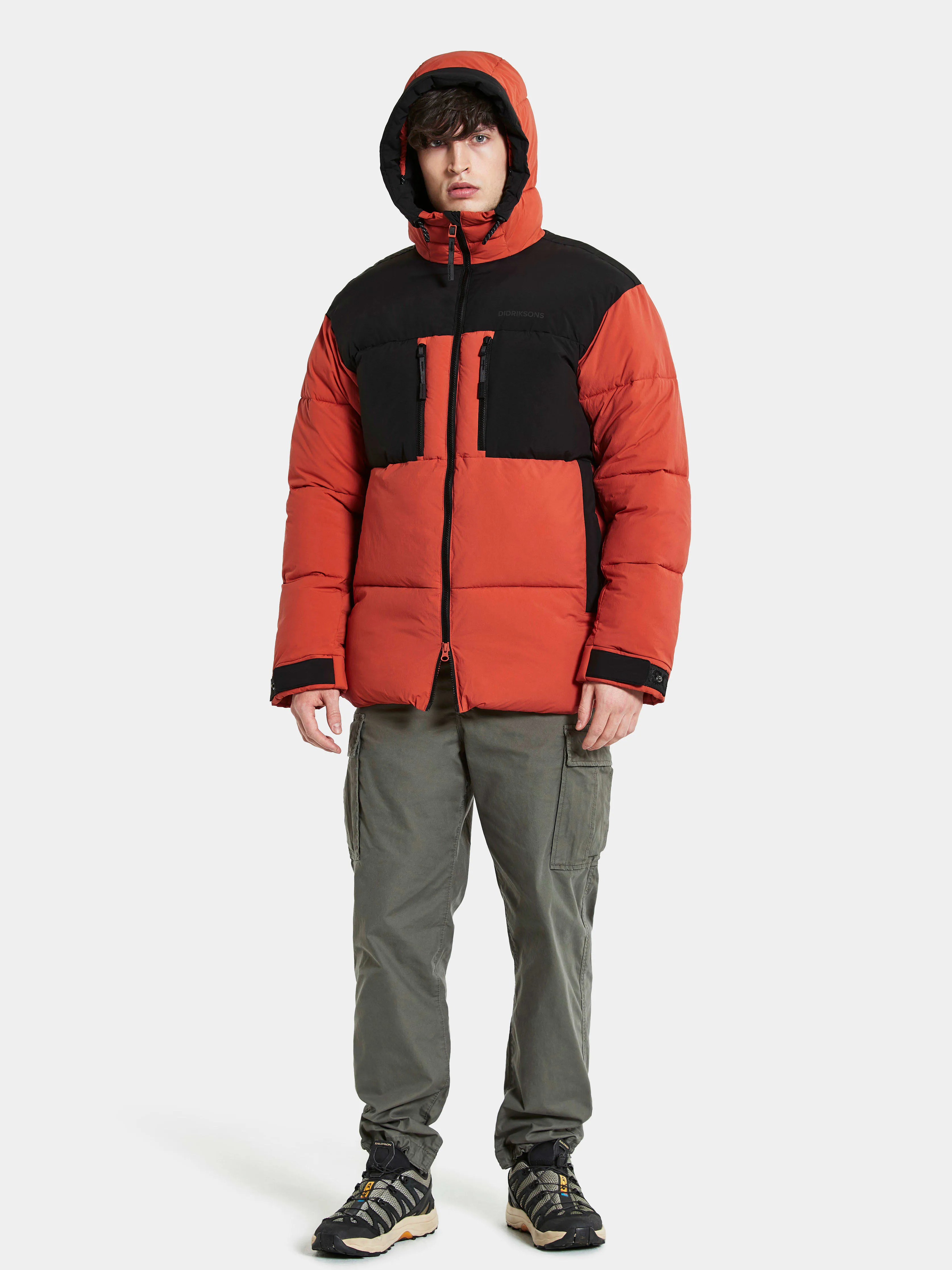 Didriksons Hilmer Men&#x27;s Jacket 2 Sabi Orange | Buy Didriksons Hilmer Men&#x27;s Jacket 2 Sabi Orange here | Outnorth