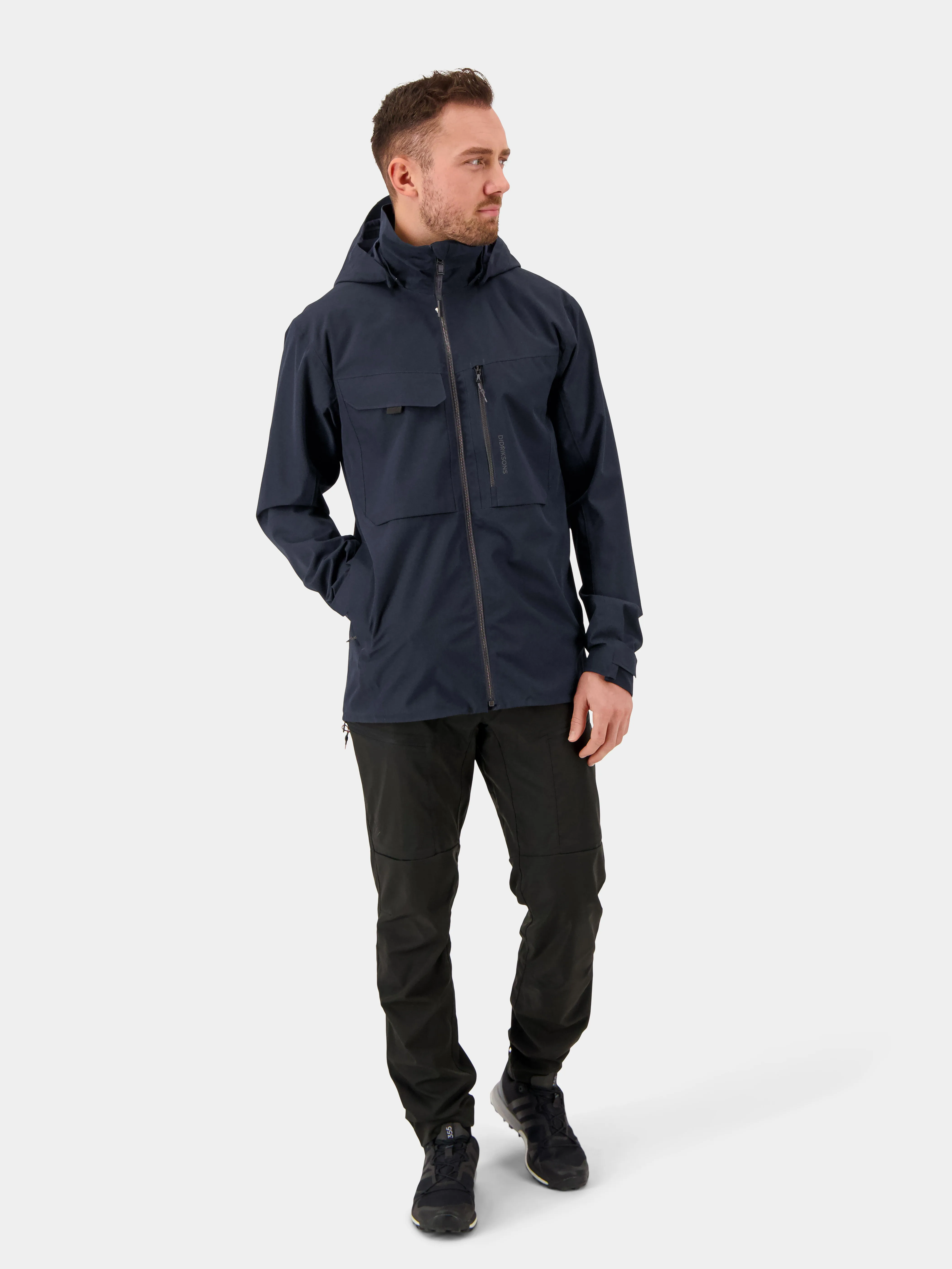 Didriksons Men&#x27;s Aston Jacket 4 Dark Night Blue | Buy Didriksons Men&#x27;s Aston Jacket 4 Dark Night Blue here | Outnorth