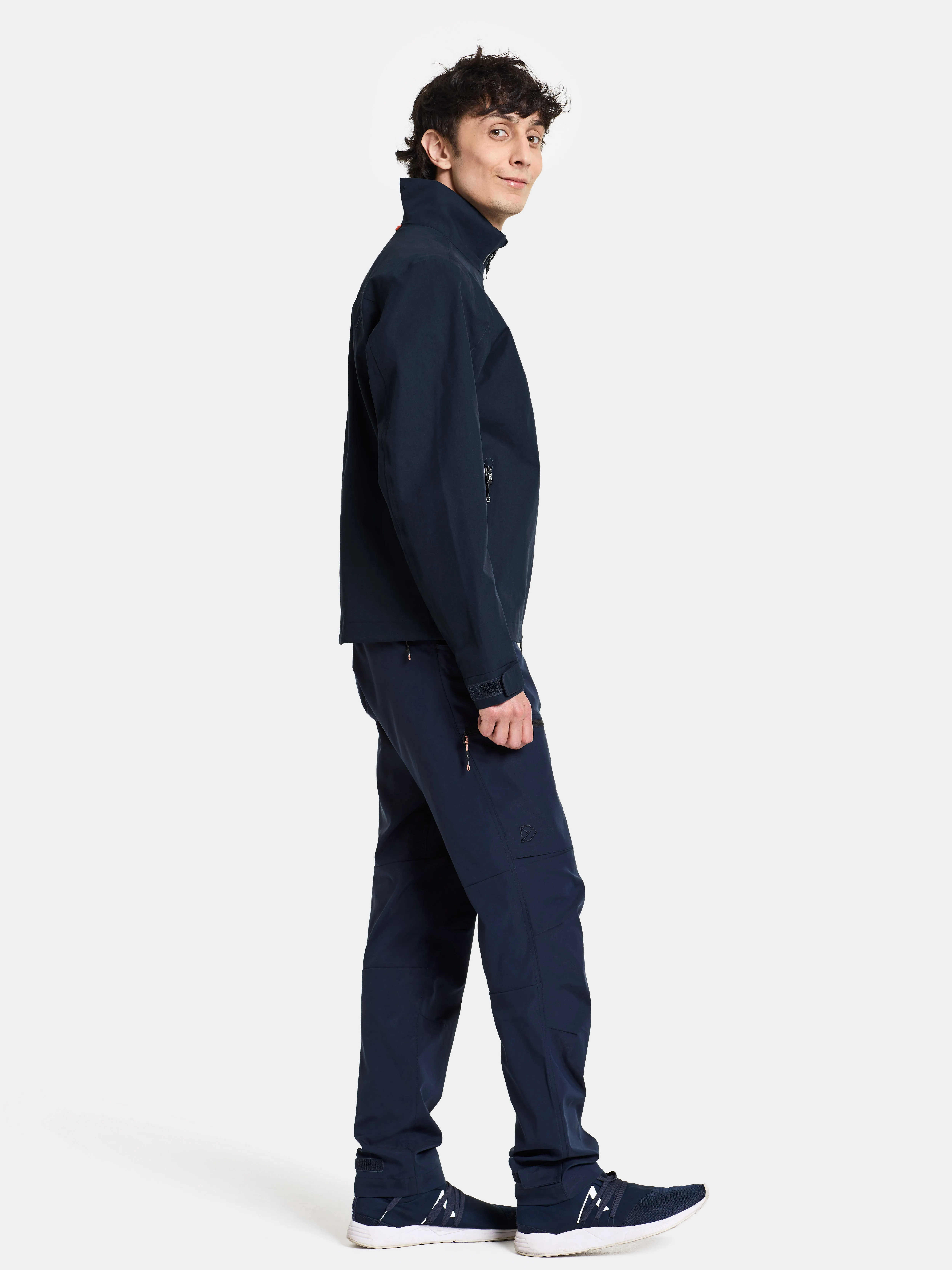 Didriksons Men&#x27;s Njord Jacket Dark Night Blue | Buy Didriksons Men&#x27;s Njord Jacket Dark Night Blue here | Outnorth