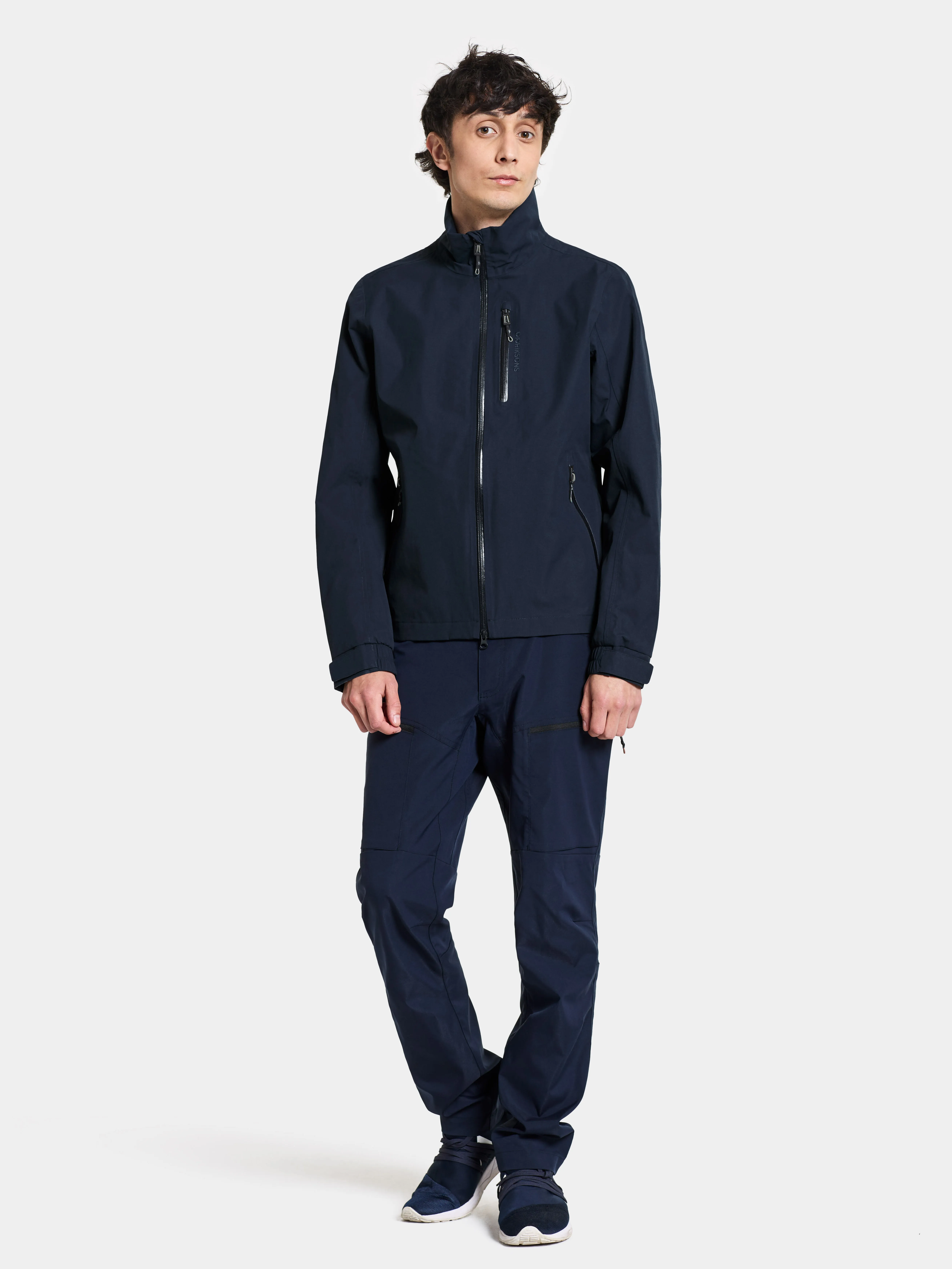 Didriksons Men&#x27;s Njord Jacket Dark Night Blue | Buy Didriksons Men&#x27;s Njord Jacket Dark Night Blue here | Outnorth