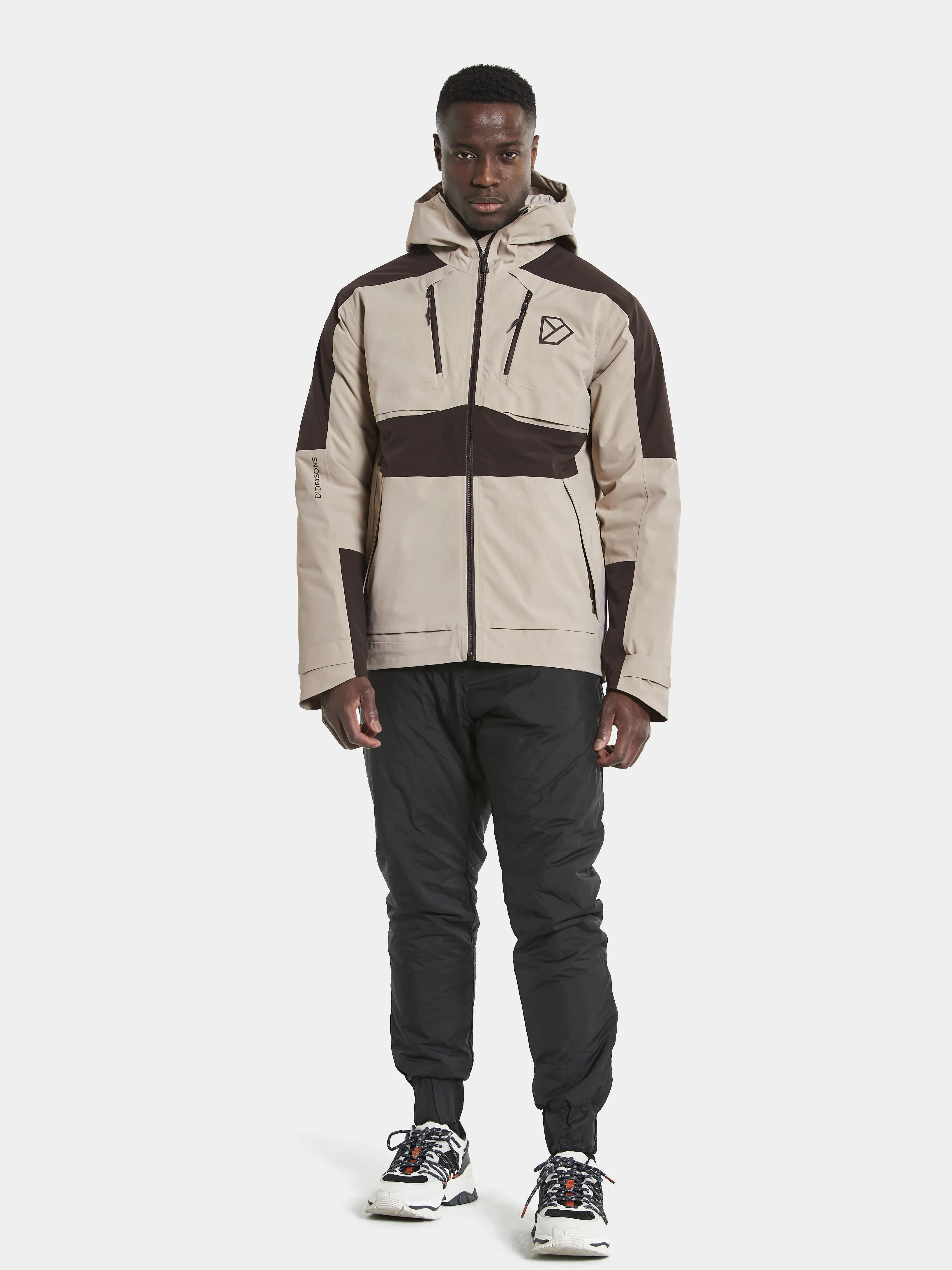 Didriksons Povel Men&#x27;s Jacket Clay Beige | Buy Didriksons Povel Men&#x27;s Jacket Clay Beige here | Outnorth