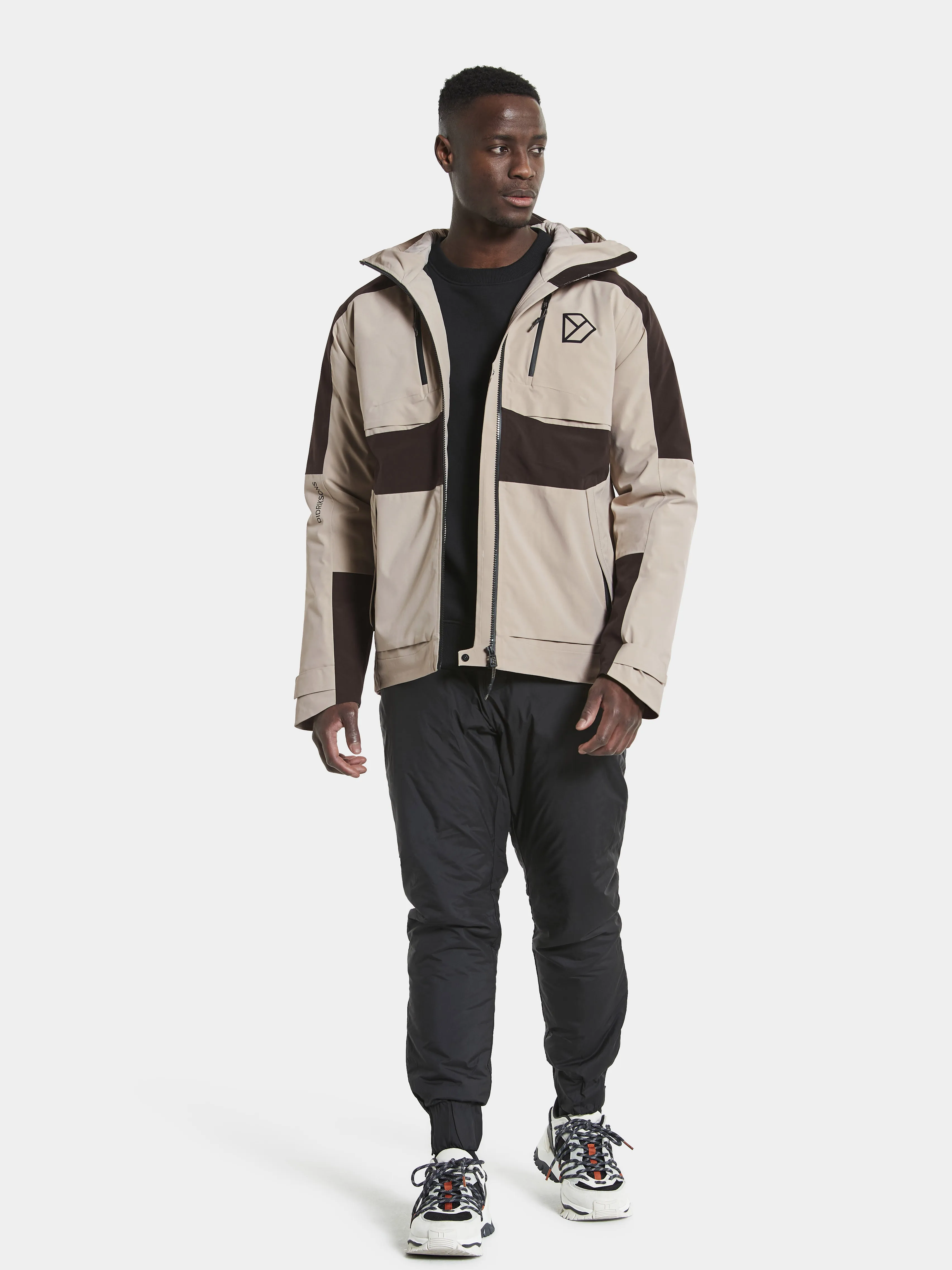 Didriksons Povel Men&#x27;s Jacket Clay Beige | Buy Didriksons Povel Men&#x27;s Jacket Clay Beige here | Outnorth